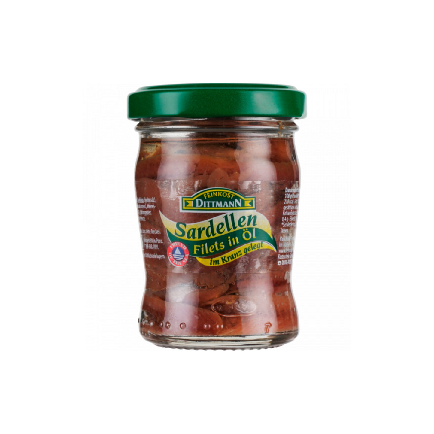 Feinkost Dittman Sardellenfilet in Öl Kranz 75g
