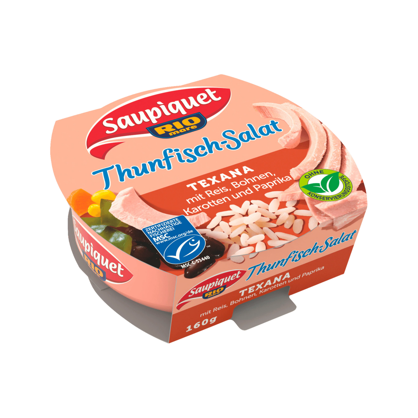 MSC Saupiquet Thunfisch-Salat Texana 160g