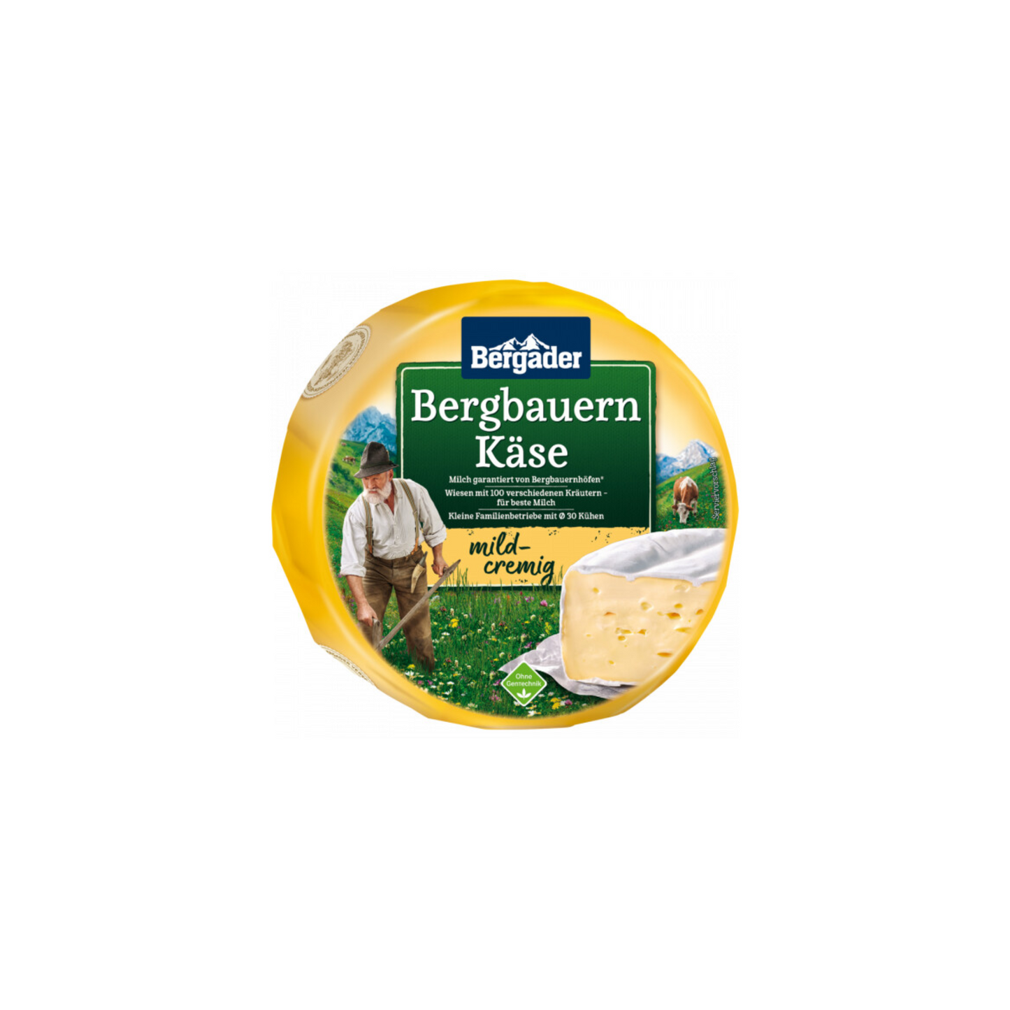 Bergader Bergbauern Minilaib Weichkäse 51% 300g