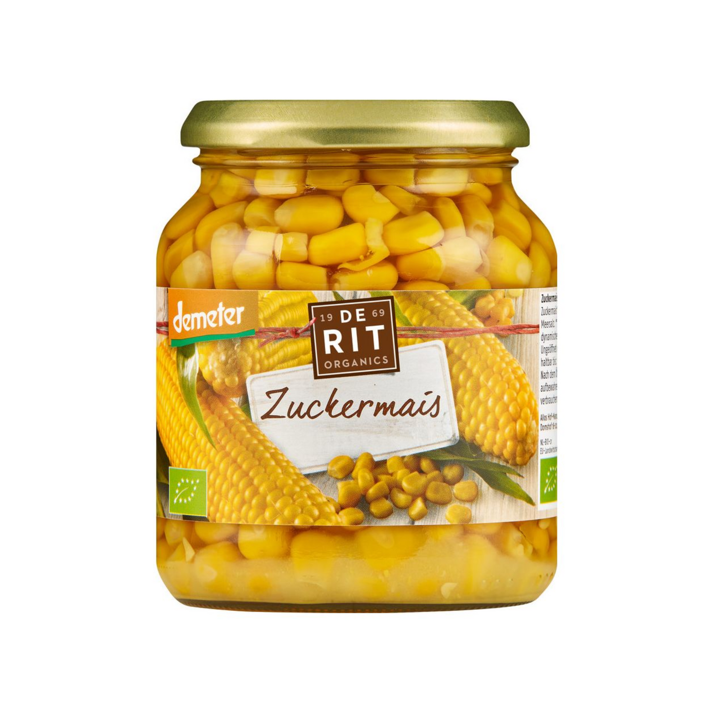 Demeter De Rit Zuckermais 340g