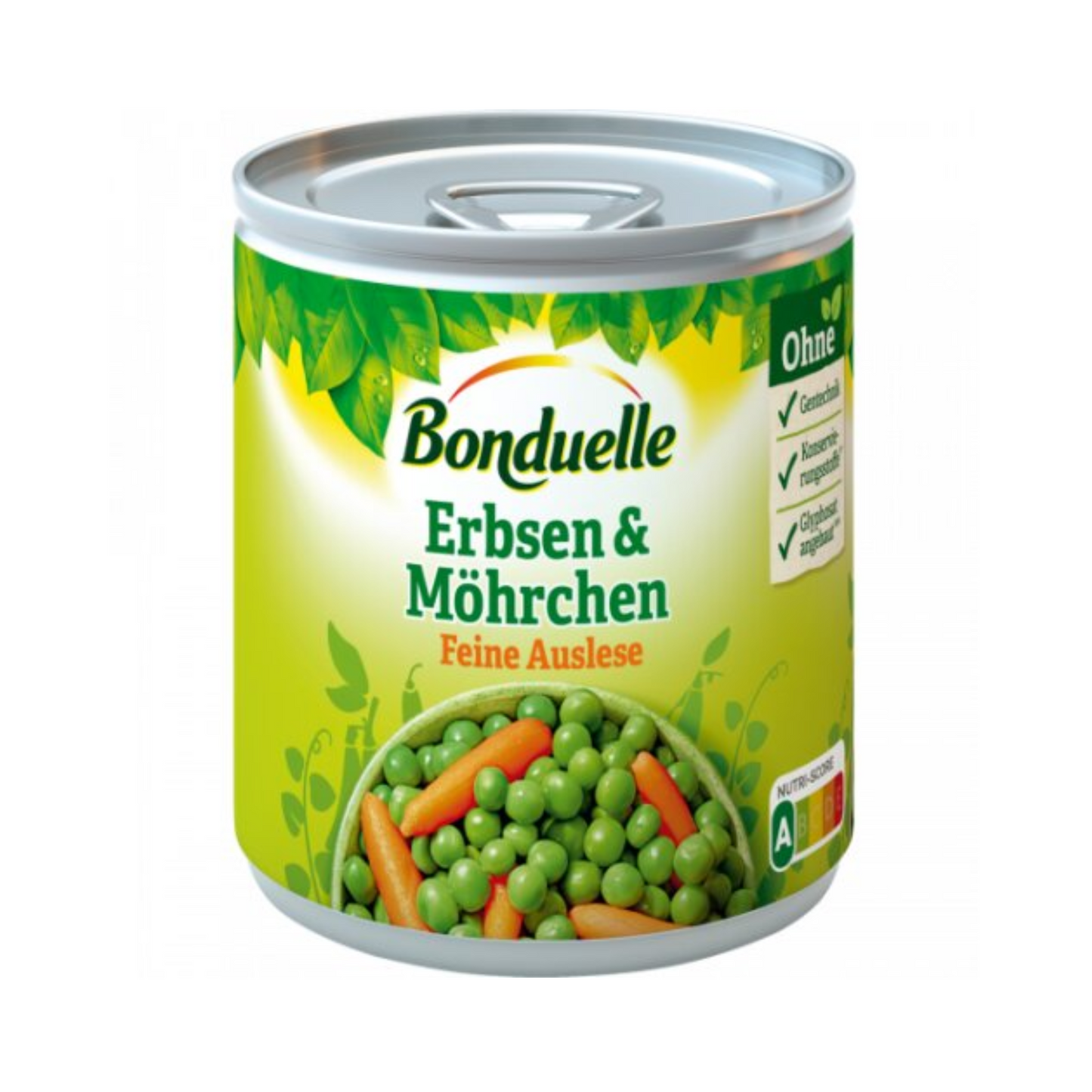 Bonduelle Erbsen mit Möhrchen feine Auslese 200g