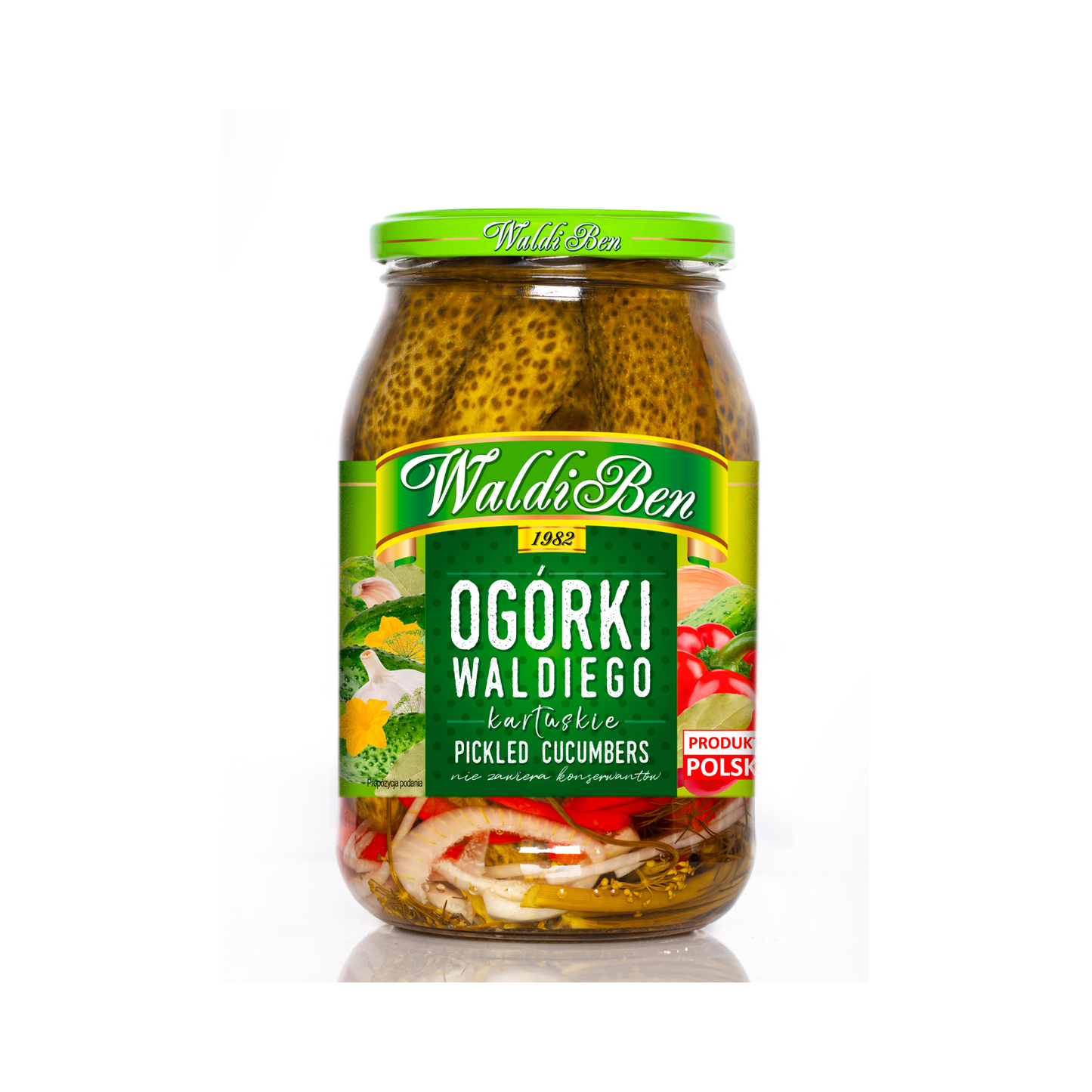 WaldiBen Eingelegte Gurken 840g