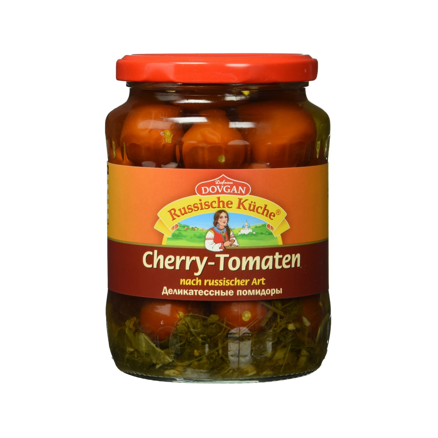 Dovgan Cherry-Tomaten eingelegt nach russischer Art 680g