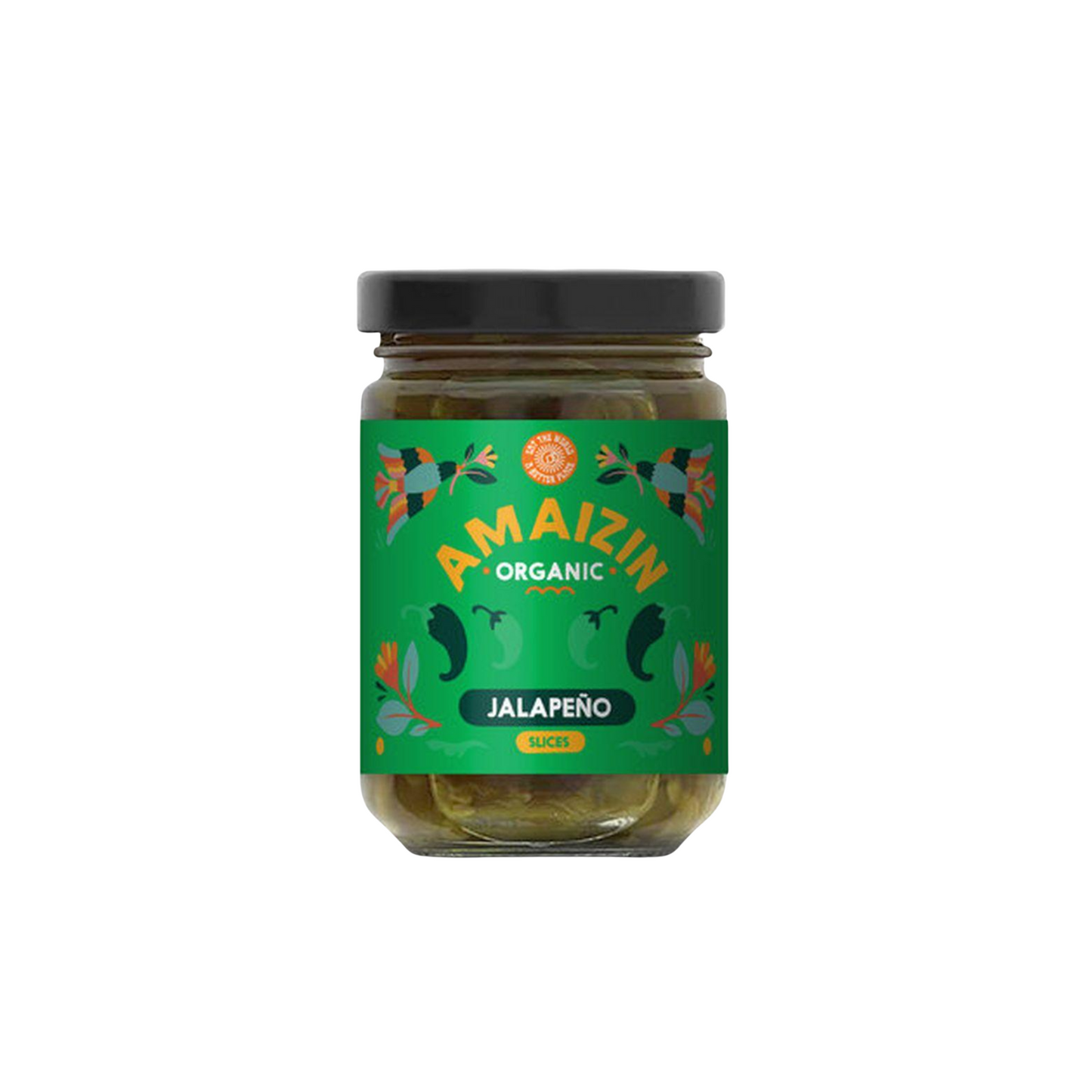 Bio Amaizin grüne Jalapenos geschnitten 170g