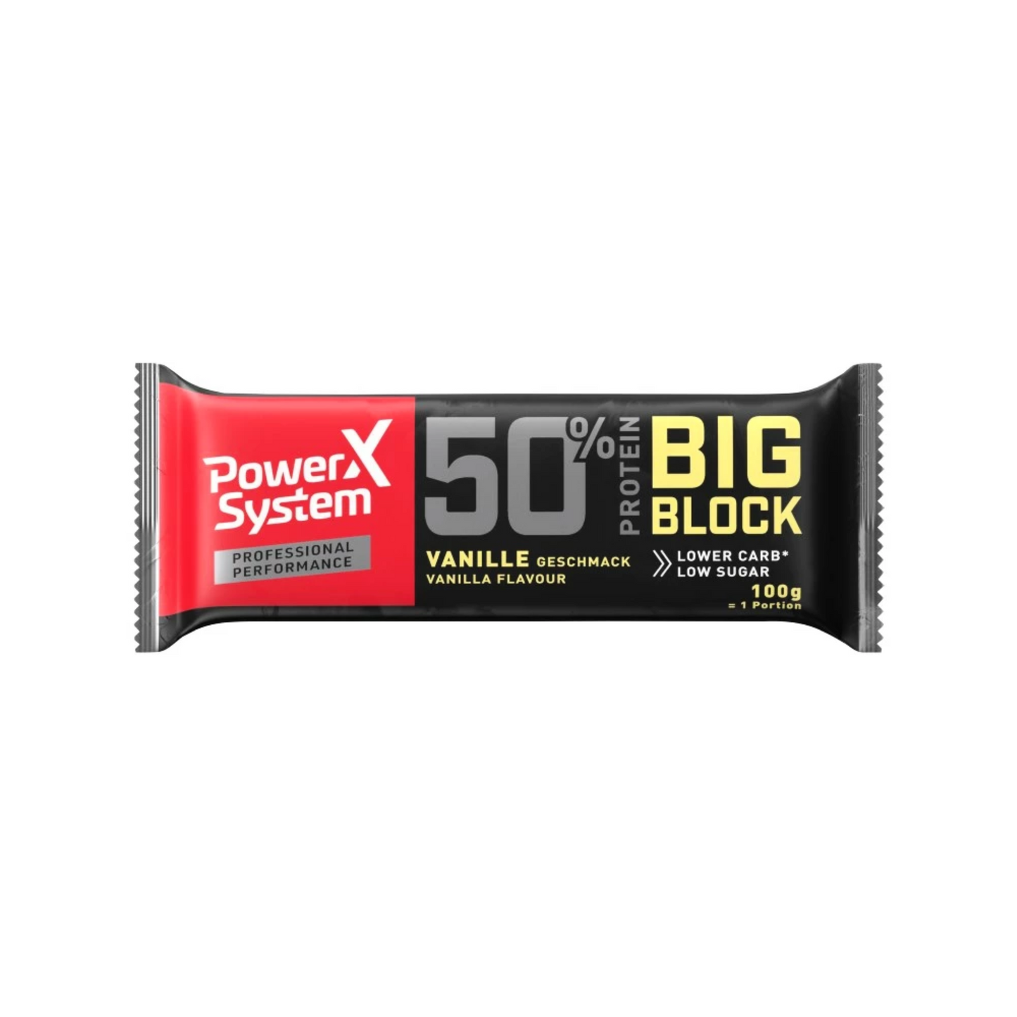 Power System Professional Performance Big Block Vanille Bar 100g