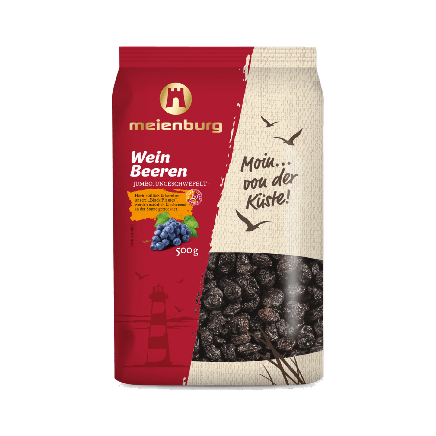 Meienburg Weinbeeren Jumbo ungeschwefelt 500g