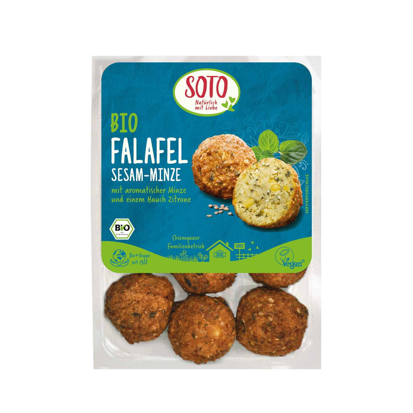 Bio Soto Falafel Sesam-Minze vegan 220g