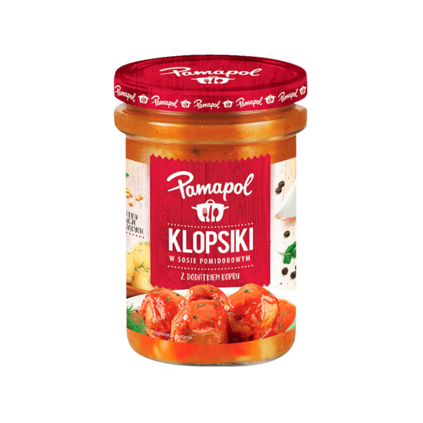 Pamapol Klopsiki Putenbällchen in Tomatensauce 500g