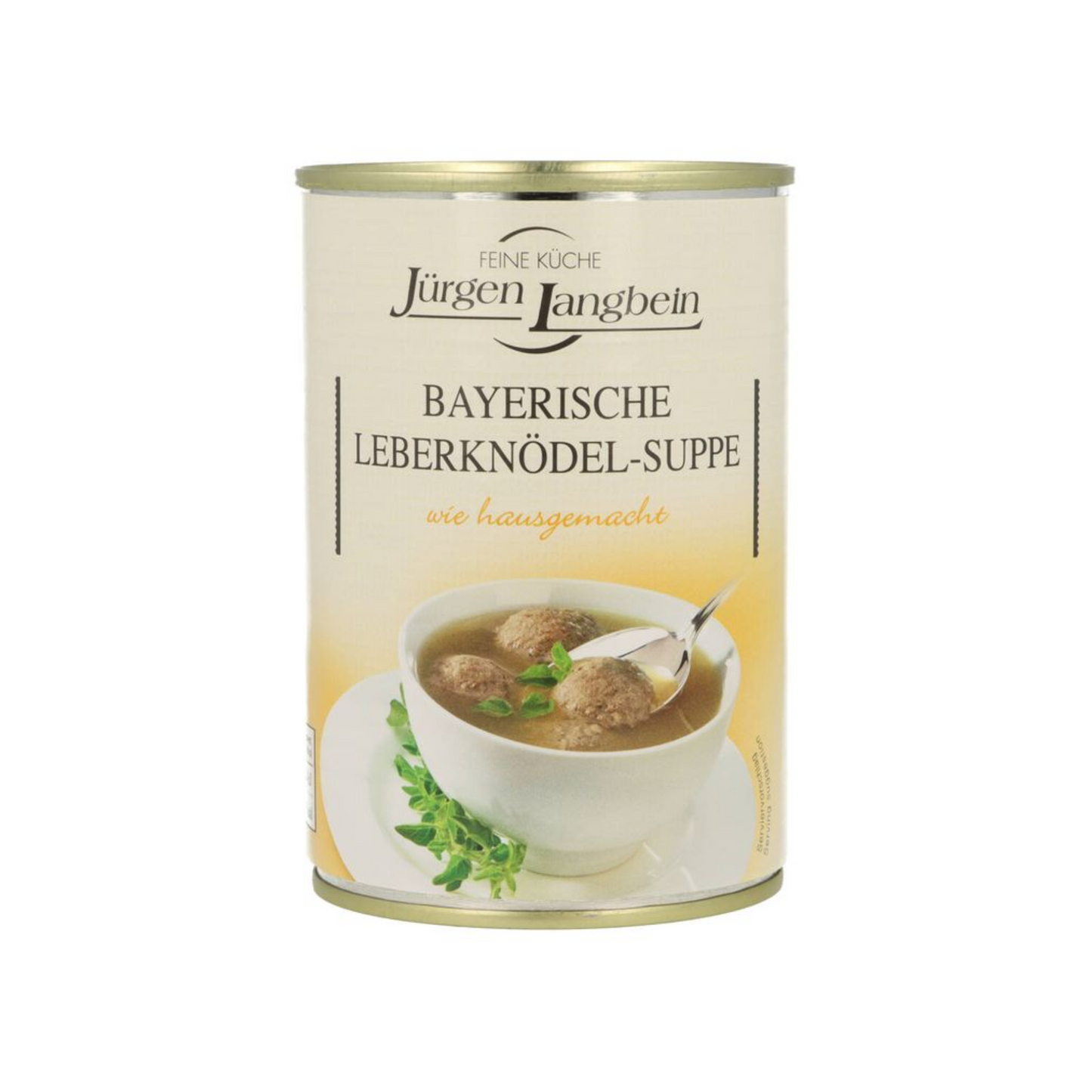 Jürgen Langbein Bayerische Leberknödelsuppe 400ml