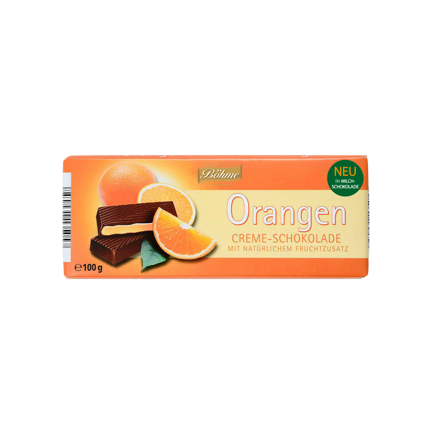 Böhme Creme-Schokolade Orange 100g