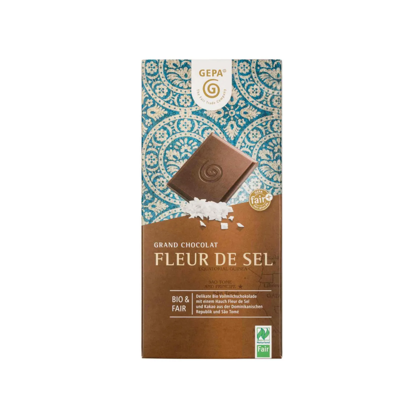De Prie Schokolade Fleur de Sel 42% 100g