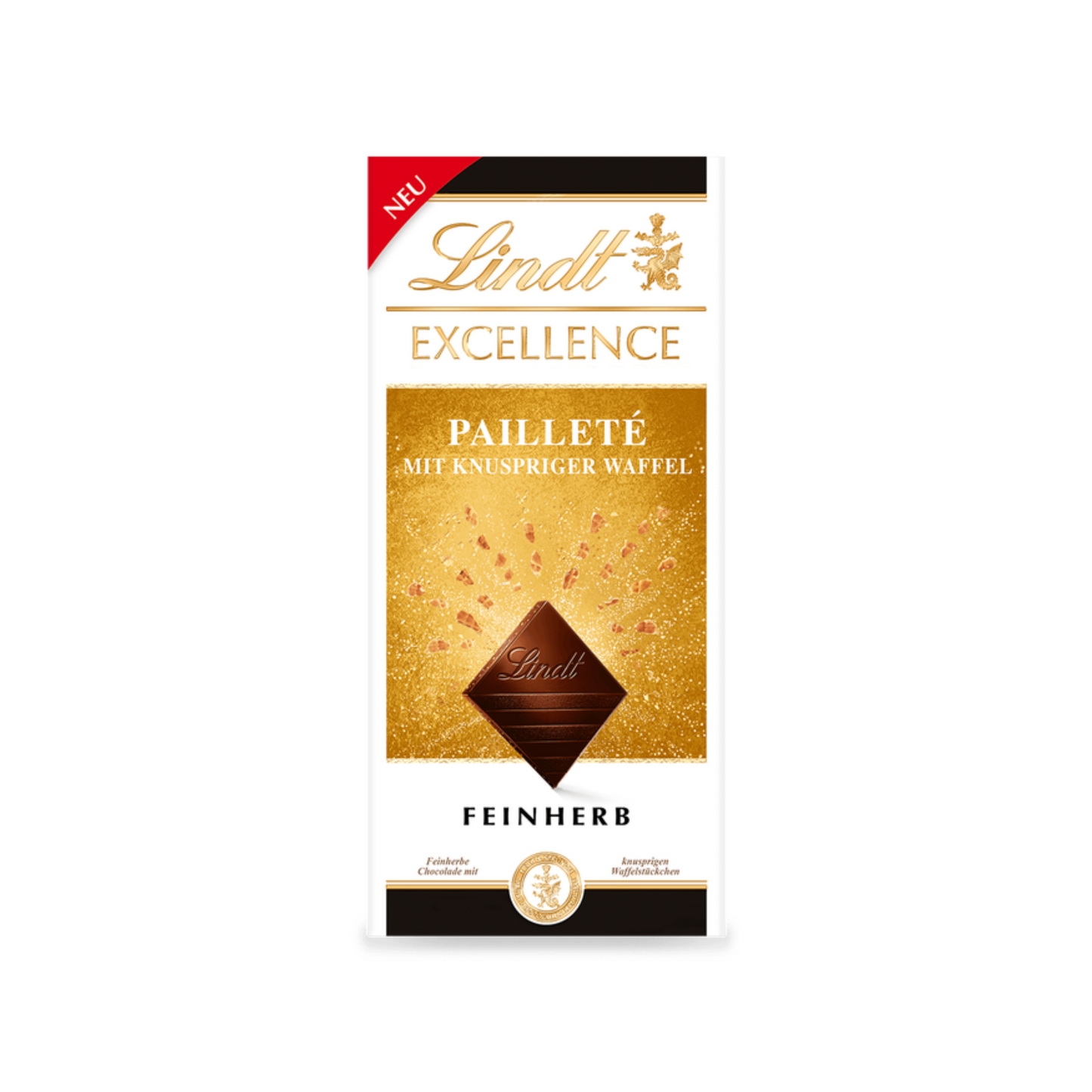 Lindt Excellence Paillete Waffelstückchen 100g