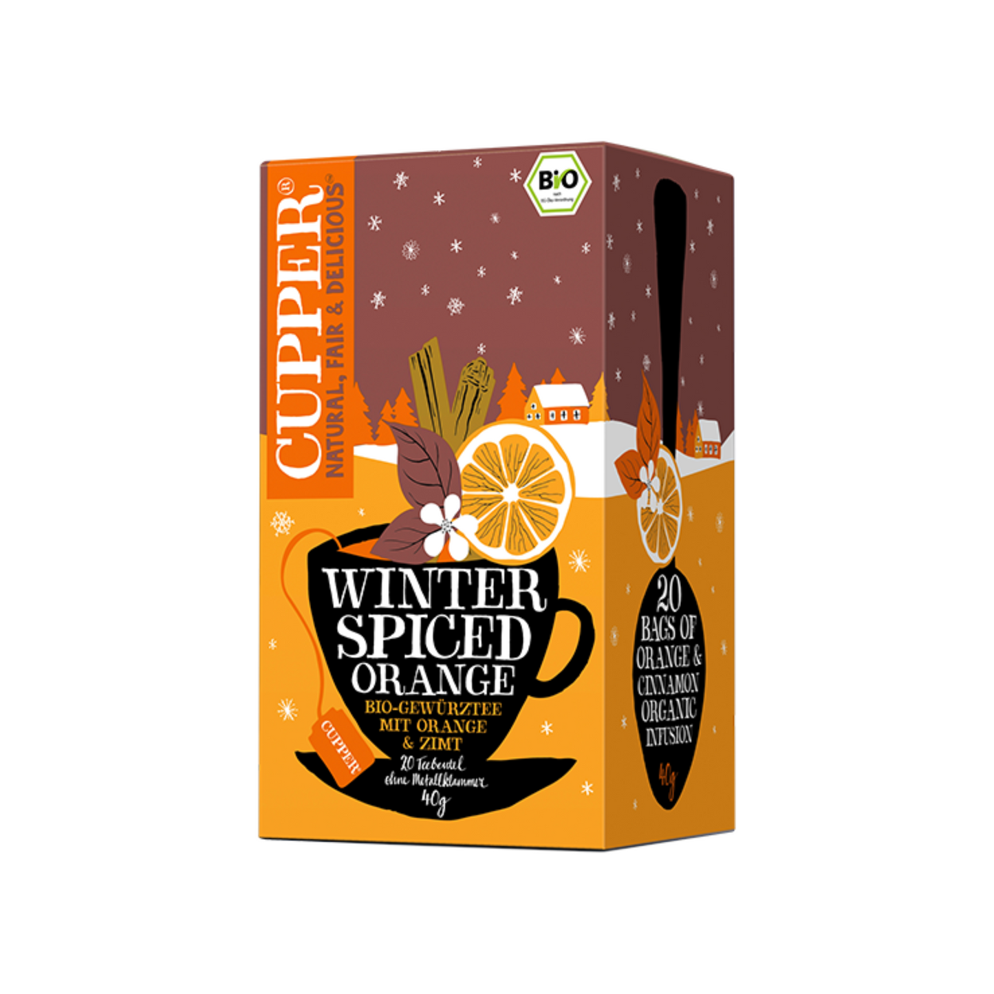 Bio Cupper Winter spiced Orange Tee 20ST 40g