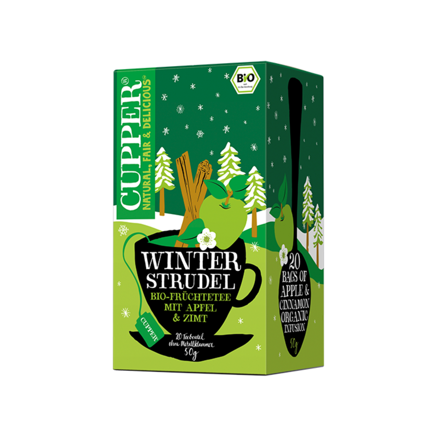 Bio Cupper Winter Strudel Tee 20ST 50g