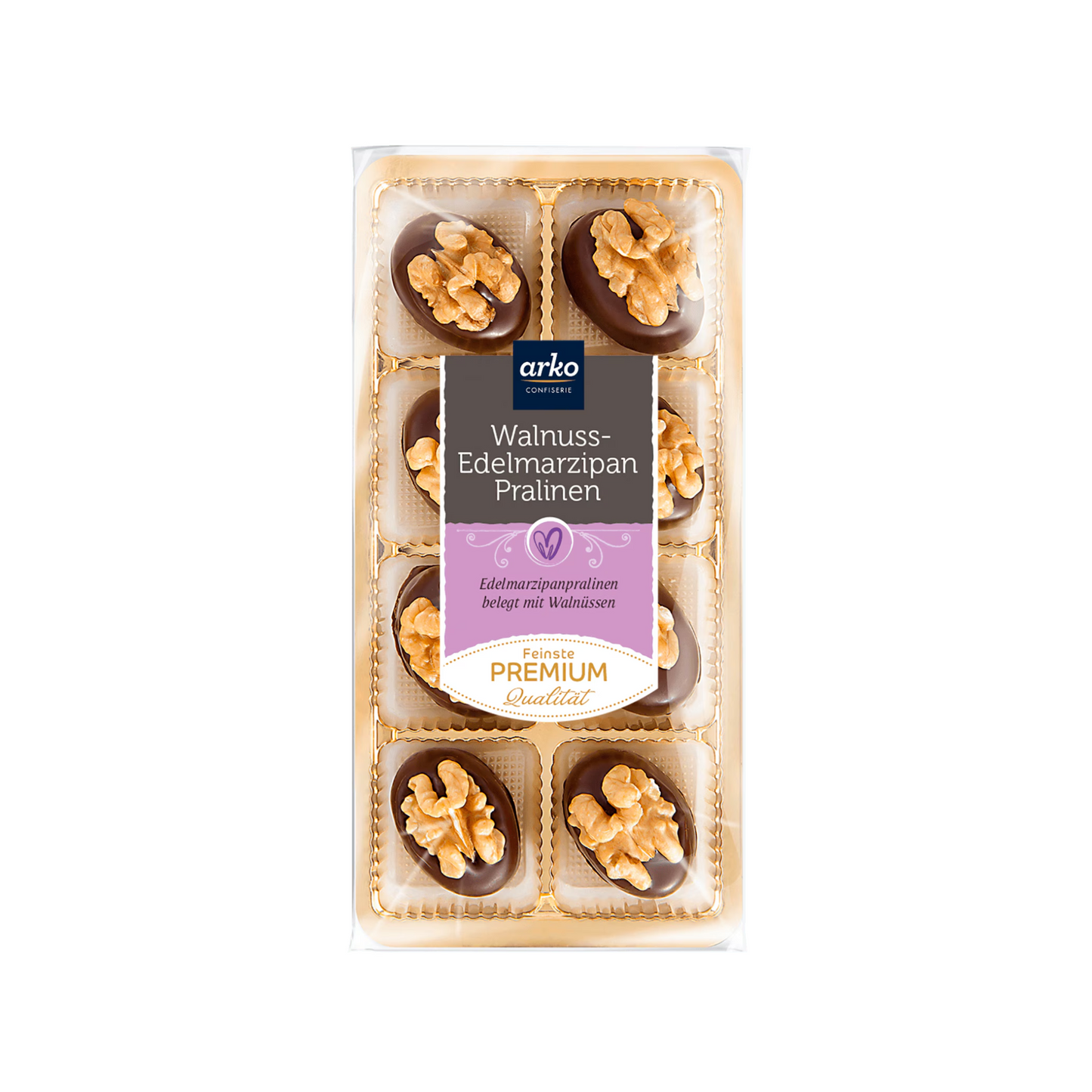 Arko Marzipan-Walnuß-Pralinen 80g