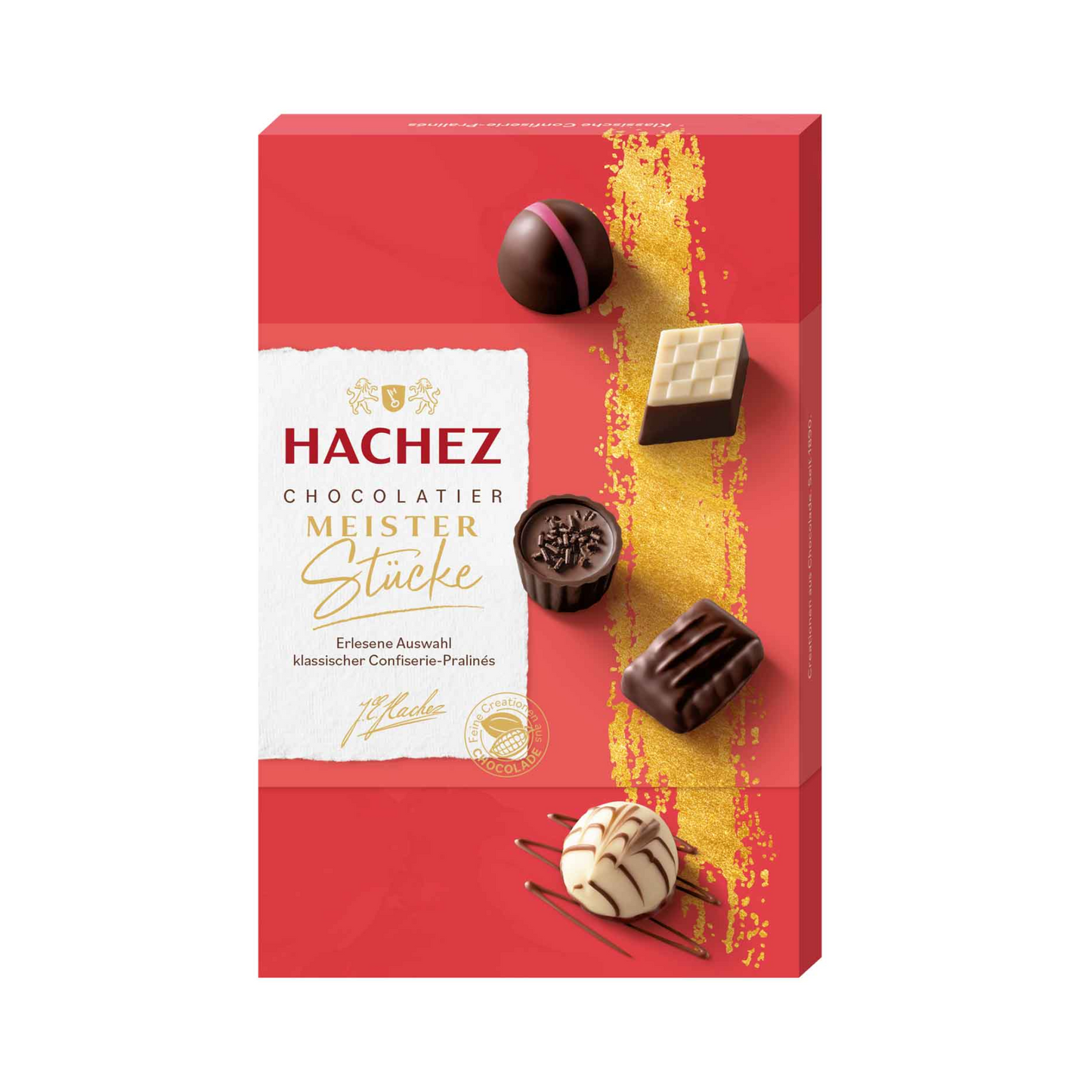 Hachez Meisterstück Confiserie Pralinen 150g