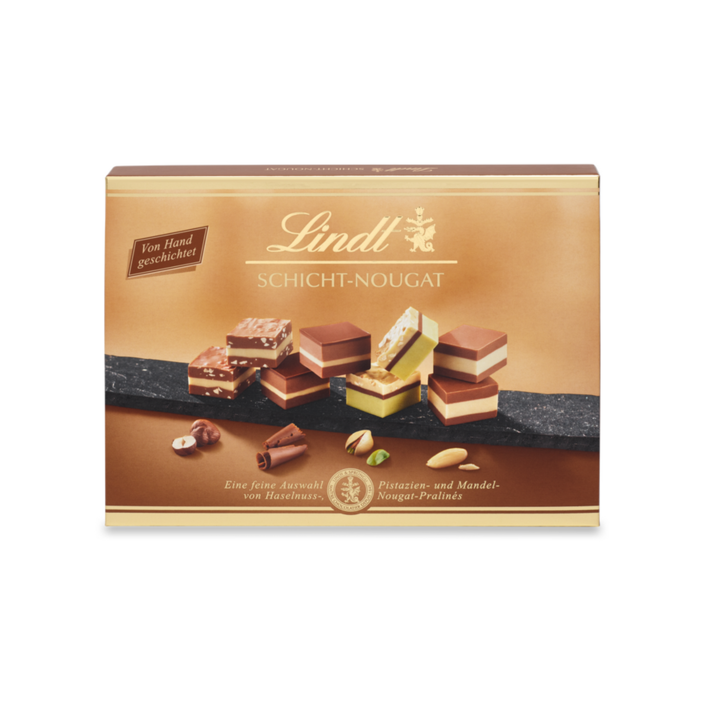 Lindt Schicht Nougat Pralinen 125g