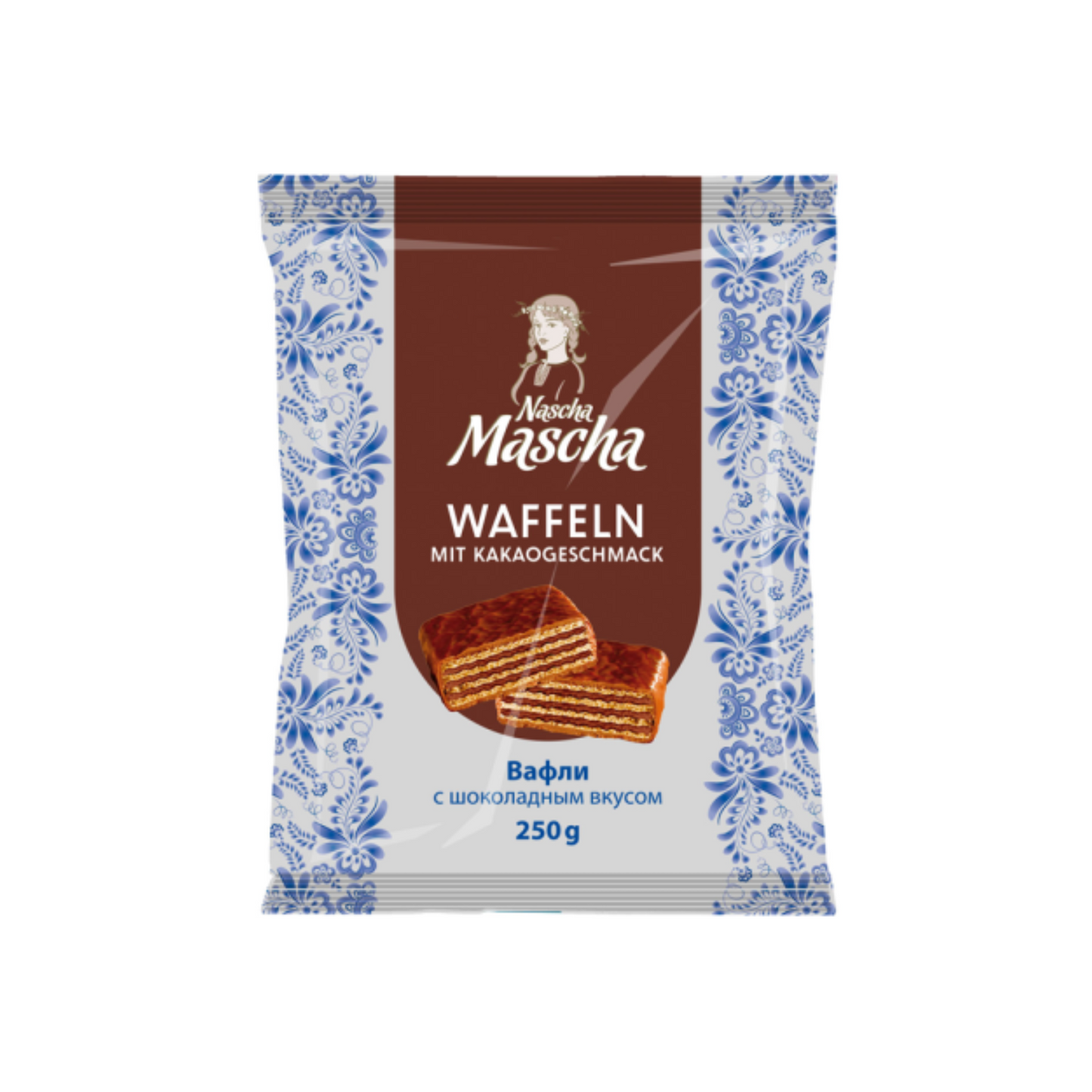 Nascha Mascha Waffelschnitten mit 47% Kakao 250g