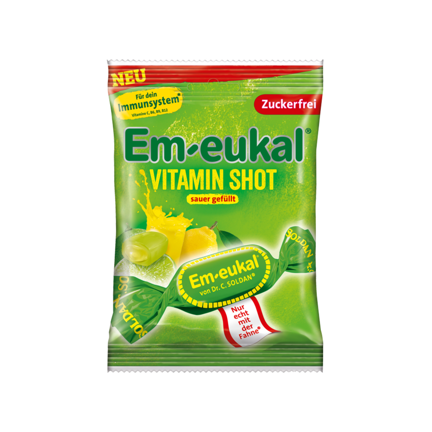 Em-eukal Vitamin-Shot sauer zuckerfrei 75g