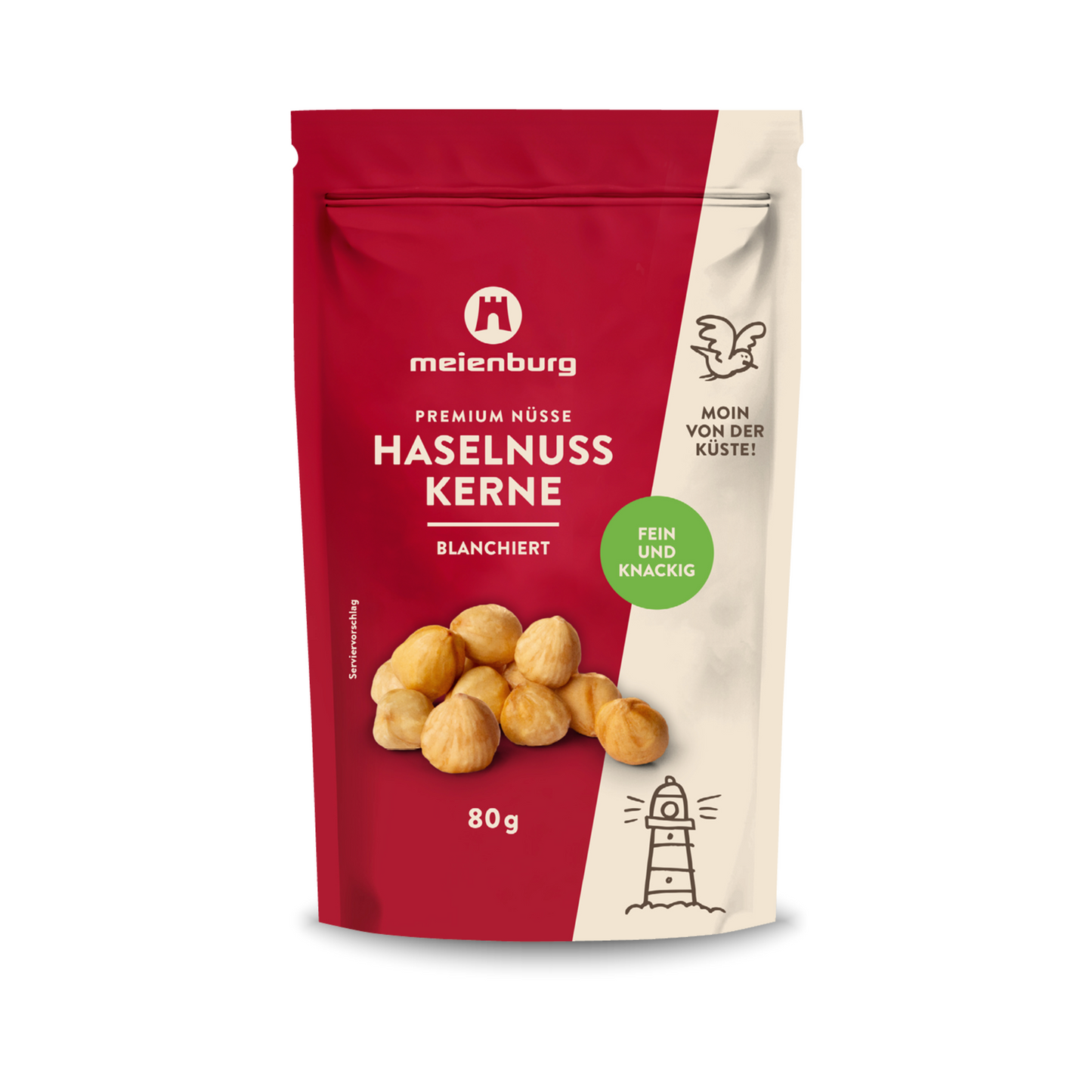 Meienburg Haselnusskerne blanchiert 80g