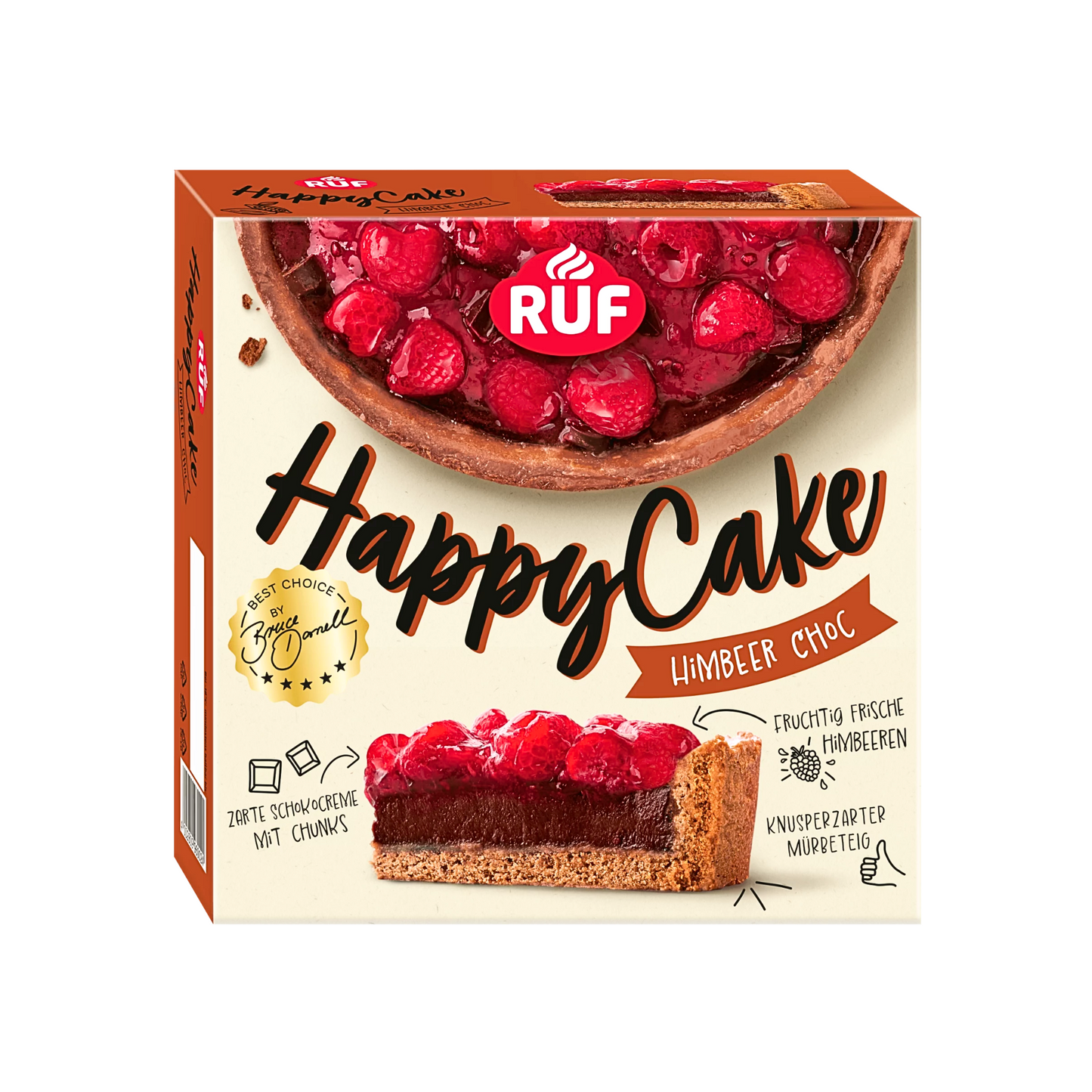 RUF Happy Cake Himbeer Chocolate 600g