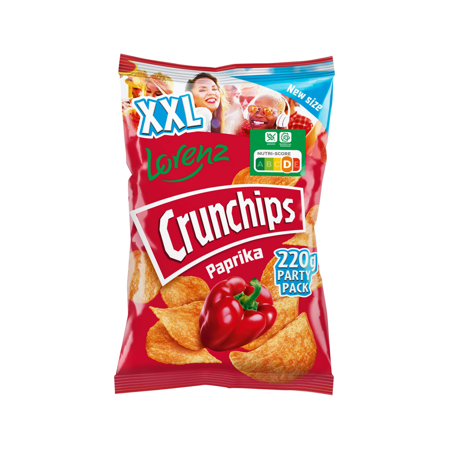 Crunchips Paprika XXL 220g
