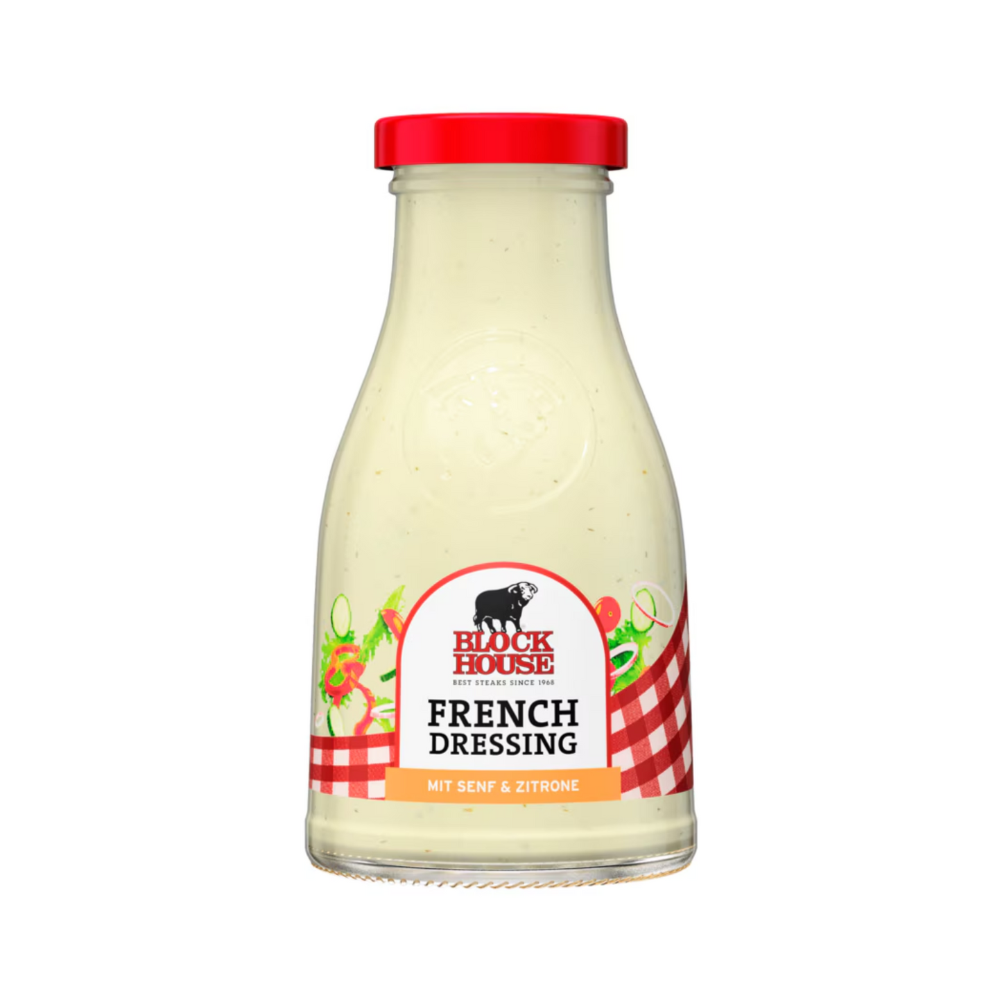 Block House French Dressing mit Senf und Zitrone 240ml