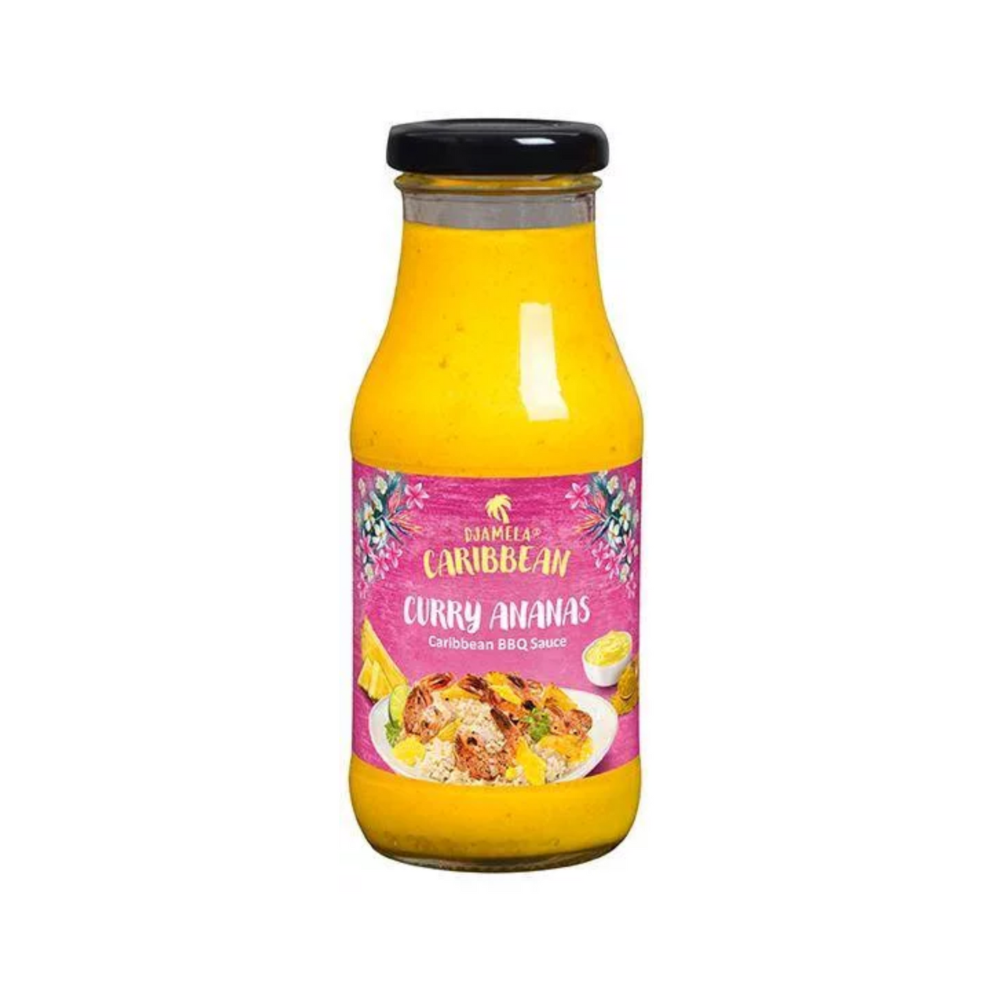 Djamela Caribbean Curry Ananas Sauce 240ml