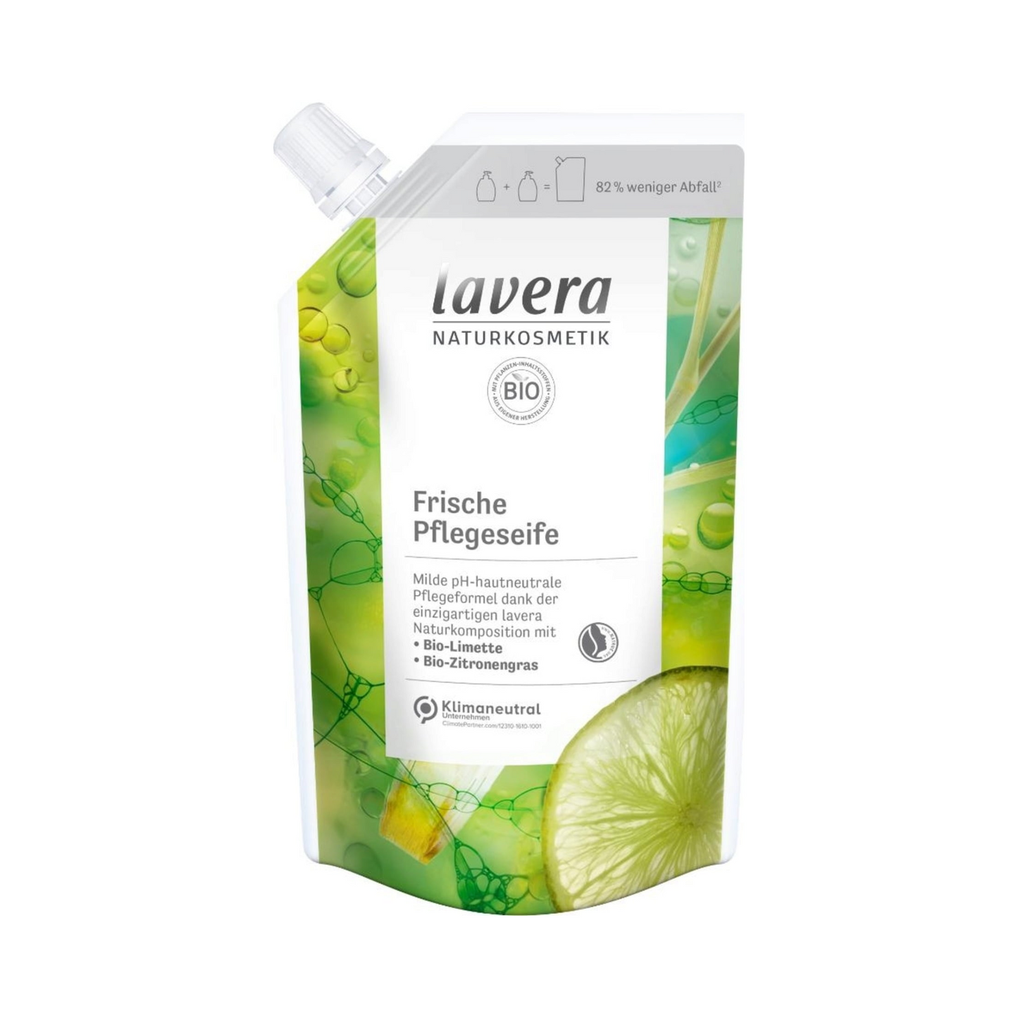 Lavera frische Pflegeseife Nachfüllbeutel 500ml