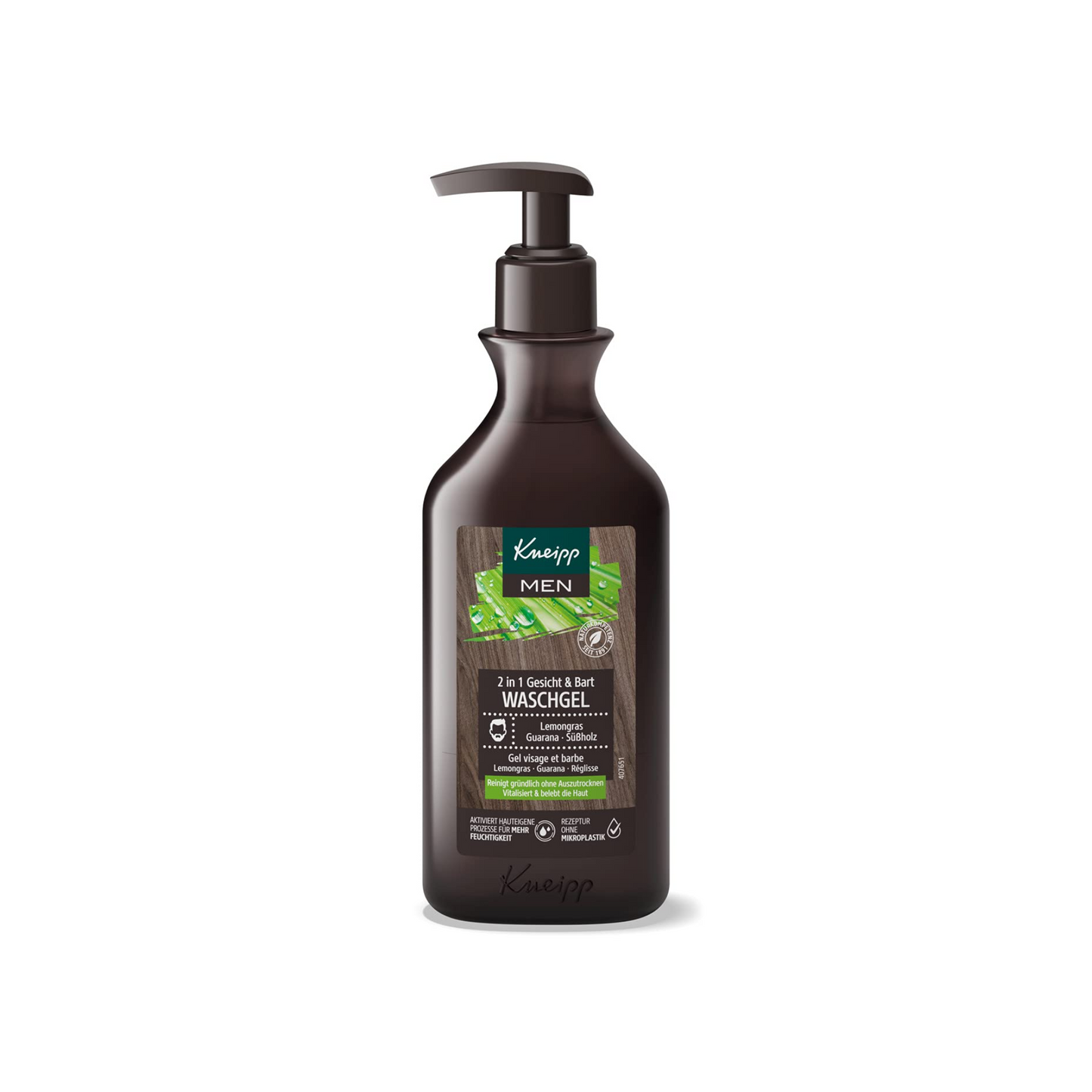 Kneipp Men 2in1 Waschgel Gesicht&Bart 200ml
