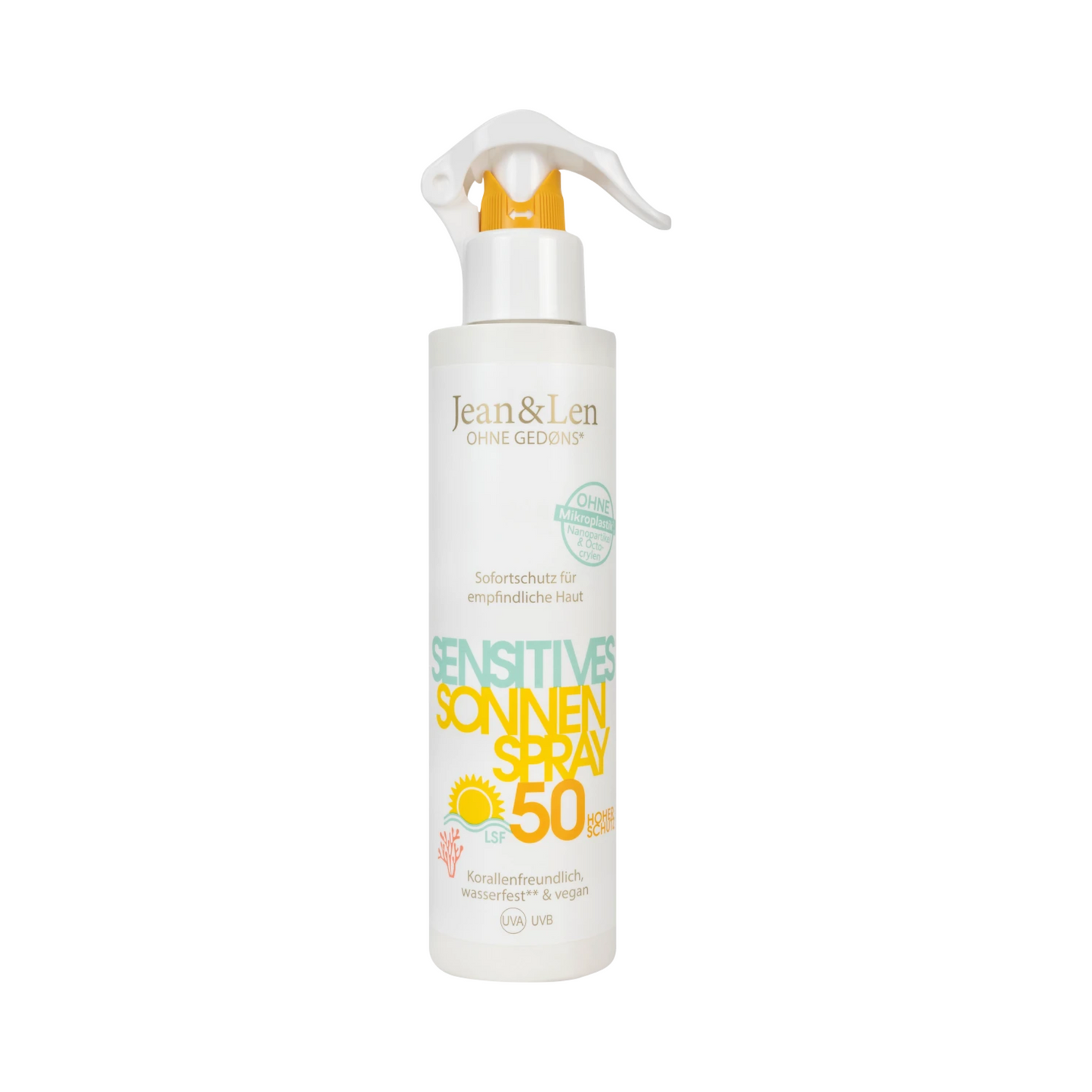 Jean&Len Philosophie Sensitives Sonnenspray LSF 50 250ml