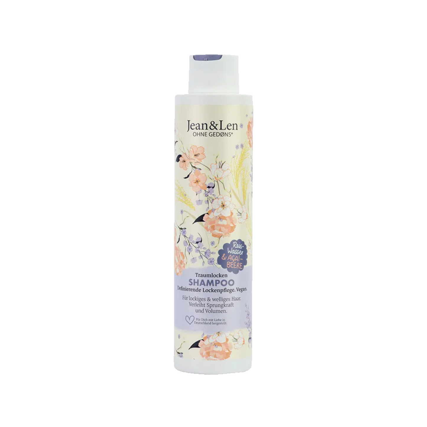 Jean&Len Philosophie Traumlocken Shampoo Reiswasser/Acaibeere 300ml