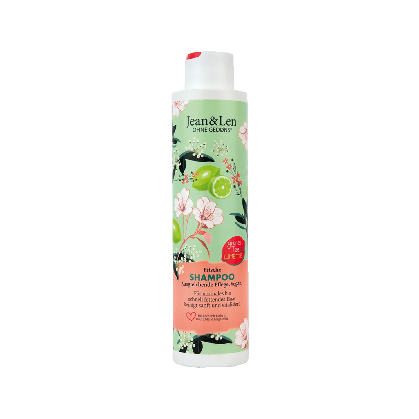Jean&Len Philosophie Frische Shampoo Grüner Tee Limette 300ml