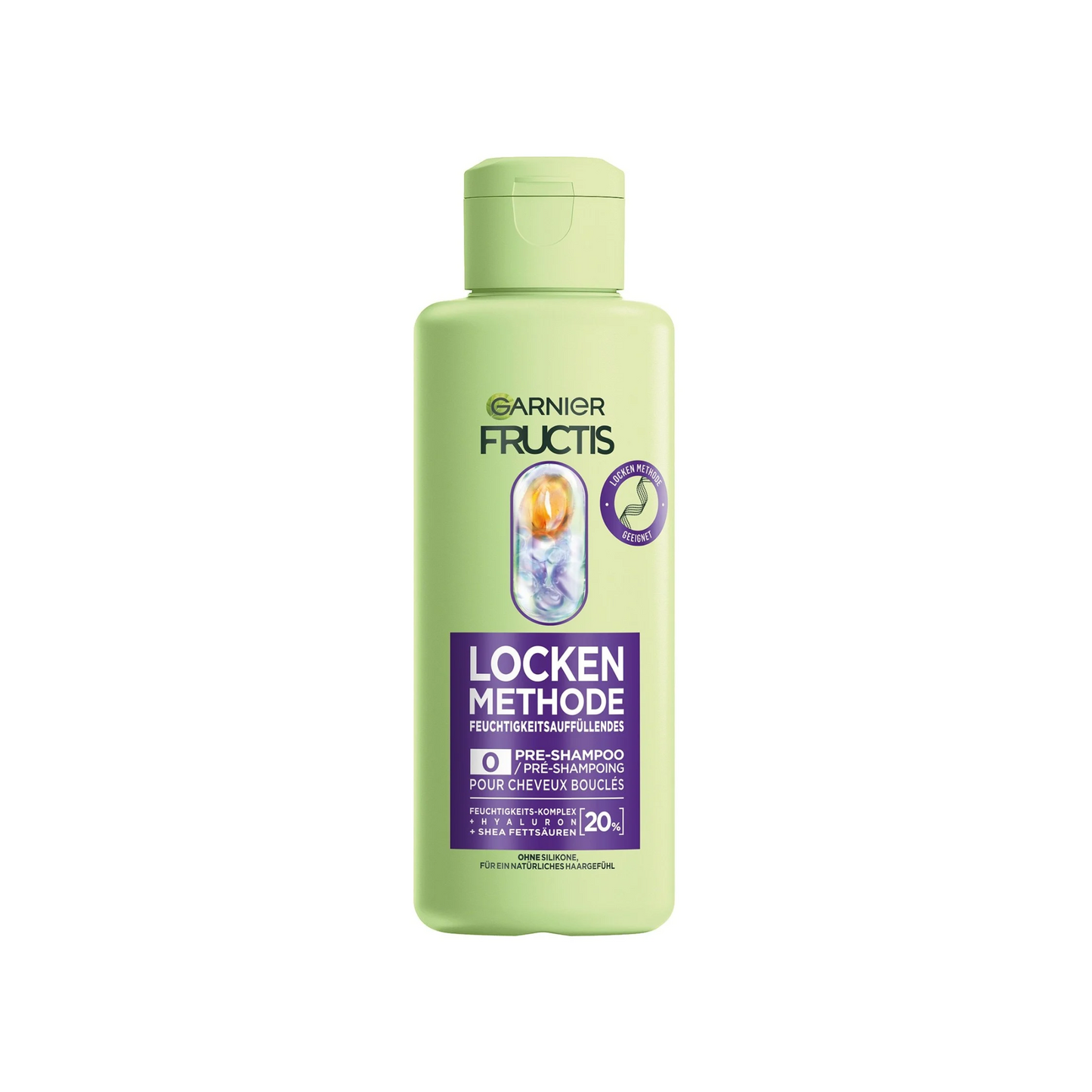 Garnier Fructis Locken Methode Feuchtigkeitsauffüllendes Pre-Shampoo für alle Arten von Locken 200ml