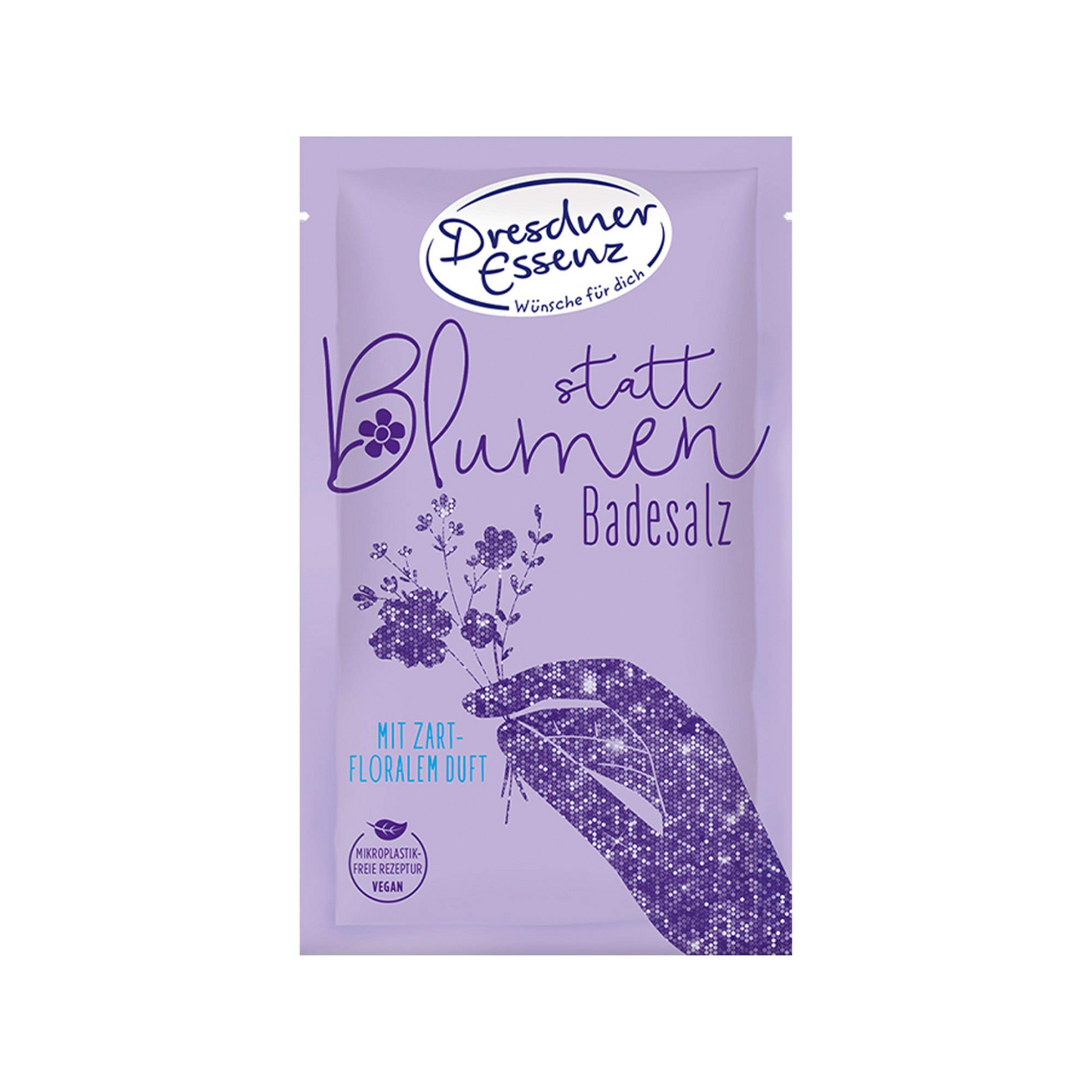 Dresdner Essenz Statt Blumen Badesalz 60g