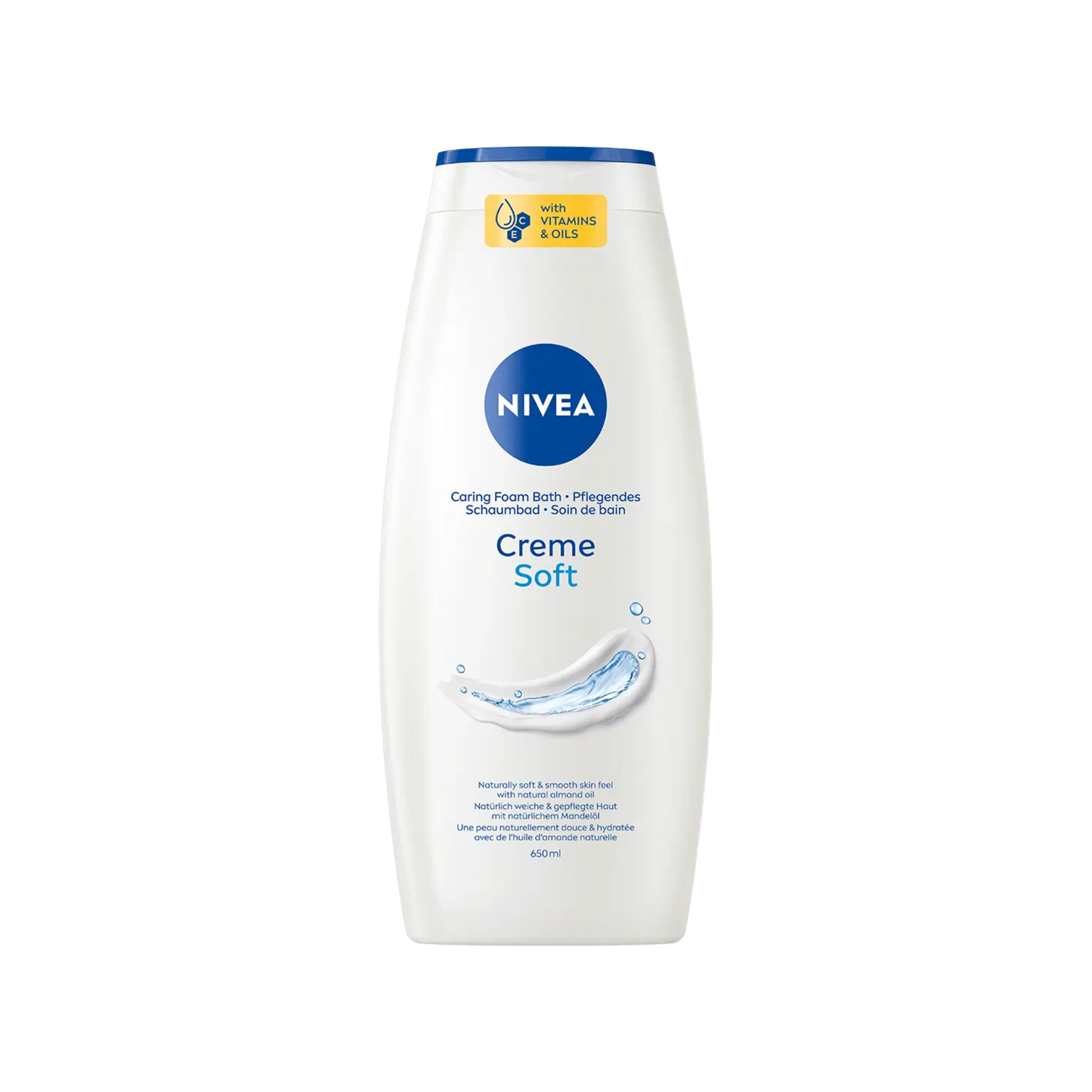 Nivea Pflegendes Schaumbad Creme Soft 650ml