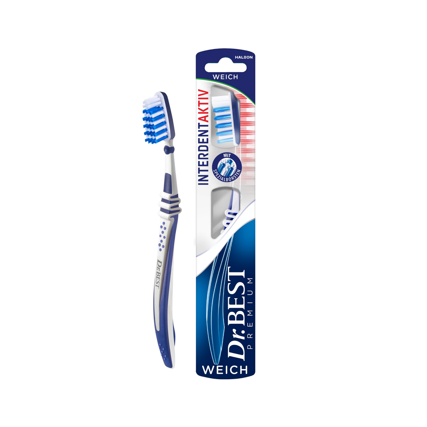 Dr.Best Interdent Aktiv Zahnbürste weich