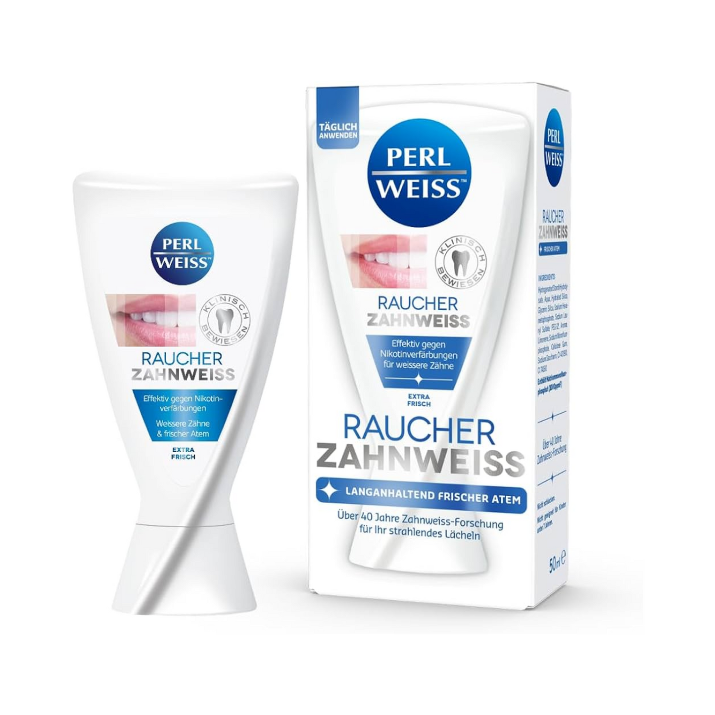 Perlweiss Raucher-Zahnweiss 50ml