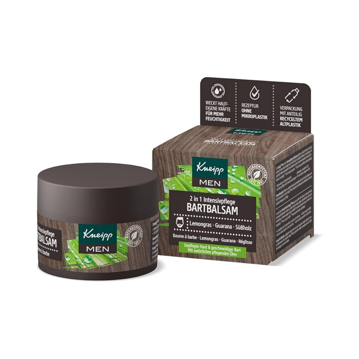 Kneipp Men 2in1 Bartbalsam Intensivpflege 50ml