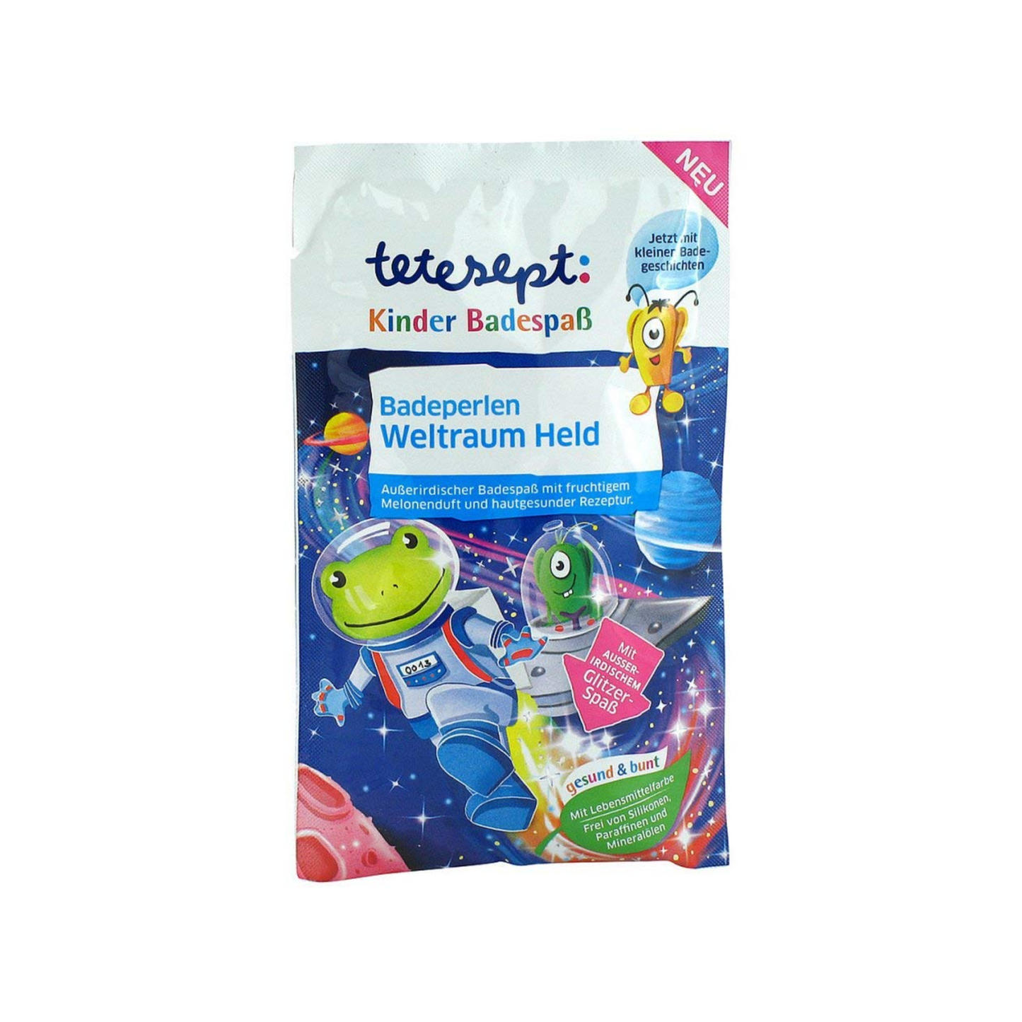 tetesept Kinder Badespaß Badeperlen Weltraum Held 60g