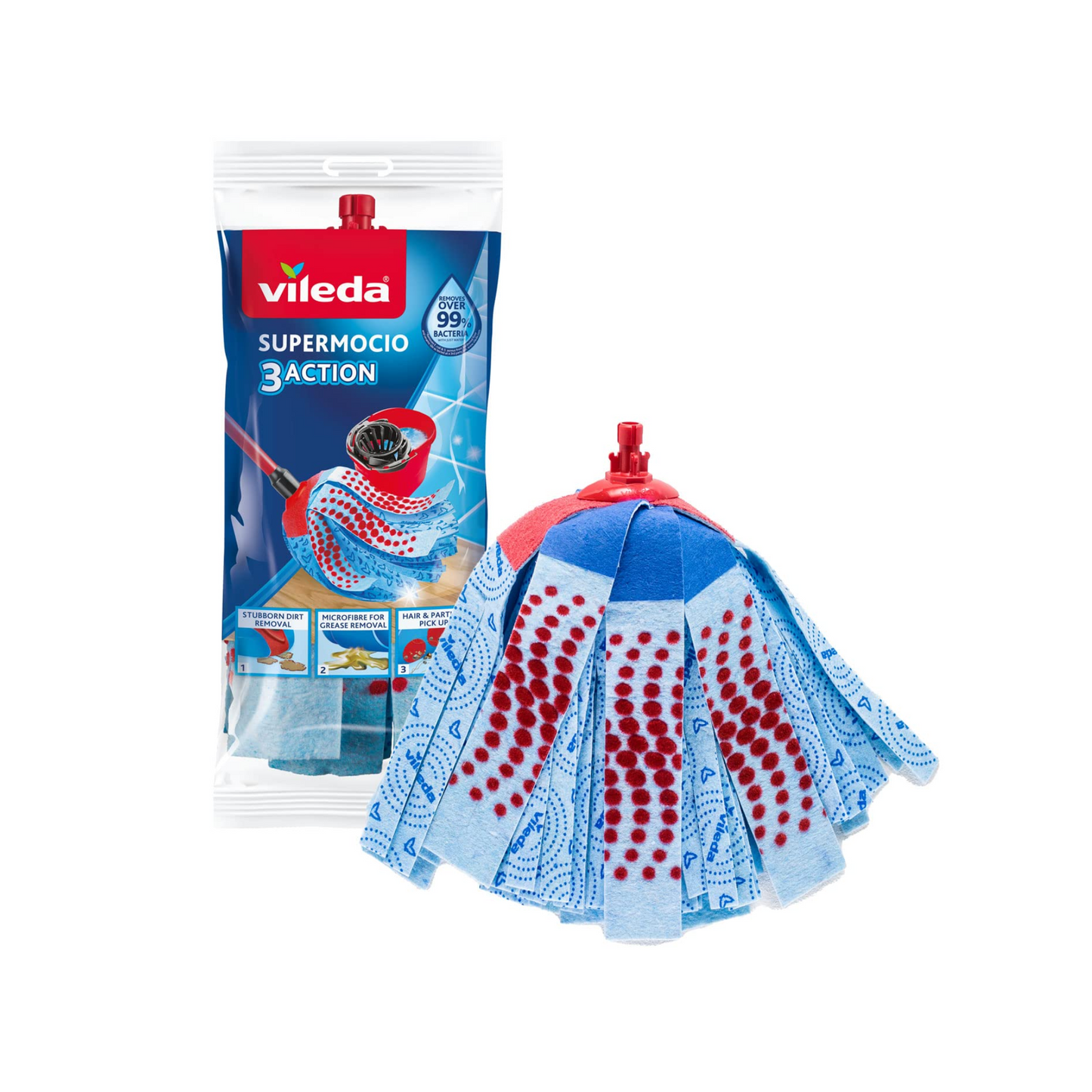 Vileda Super Mocio Ersatz-Wischmop