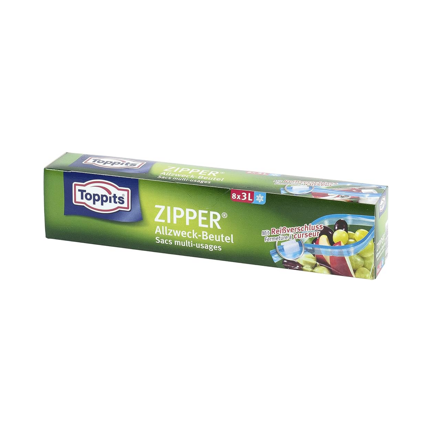 Toppits Zipperbeutel 3l 8ST