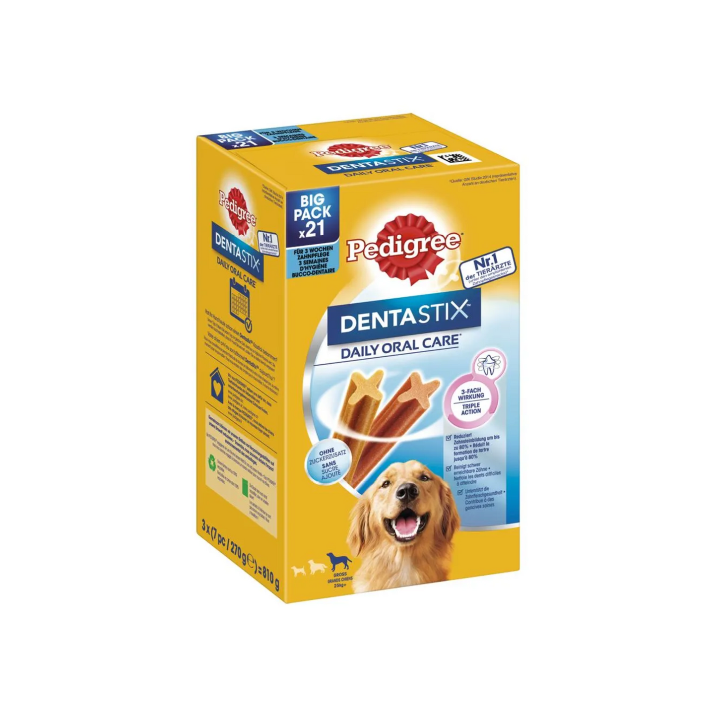 Pedigree Dentastix Daily Oral Care für große Hunde 3x7ST 810g