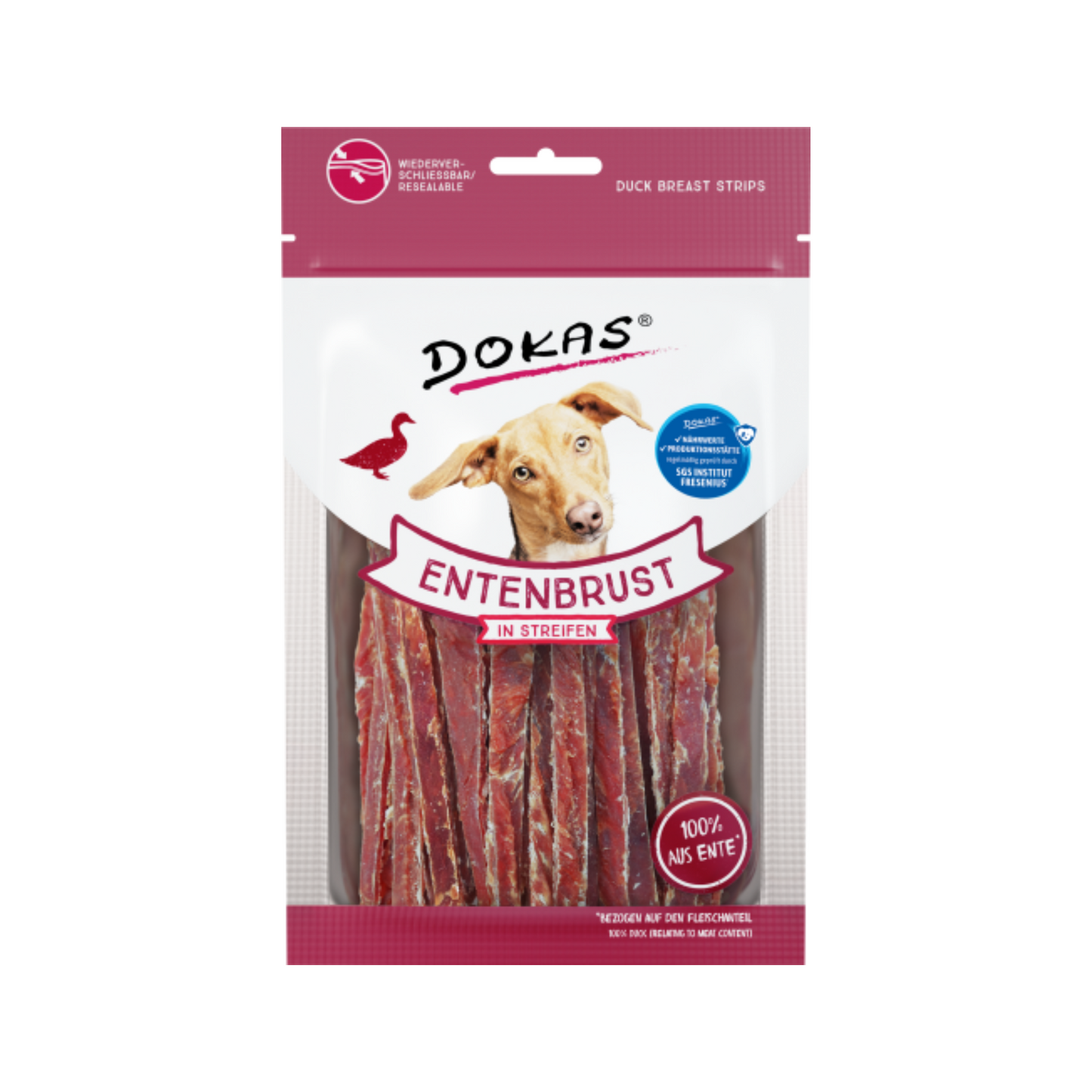 Dokas Entenbrust in Streifen 70g