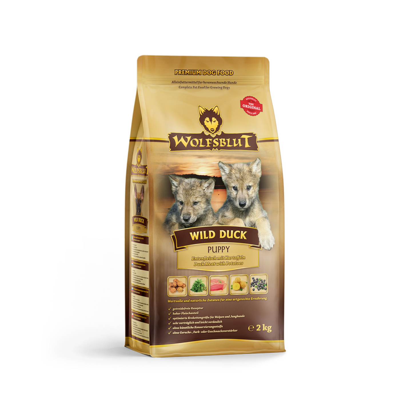 Wolfsblut Duck Puppy Hundefutter 2kg