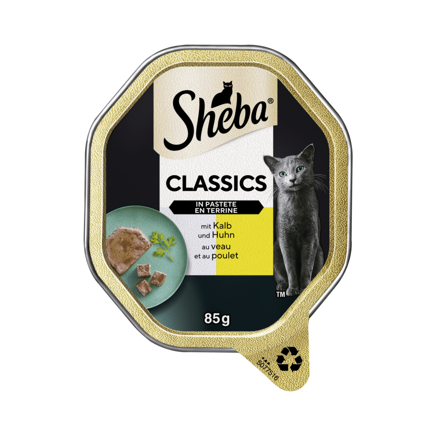 Sheba Classics Kalb mit Huhn 85g