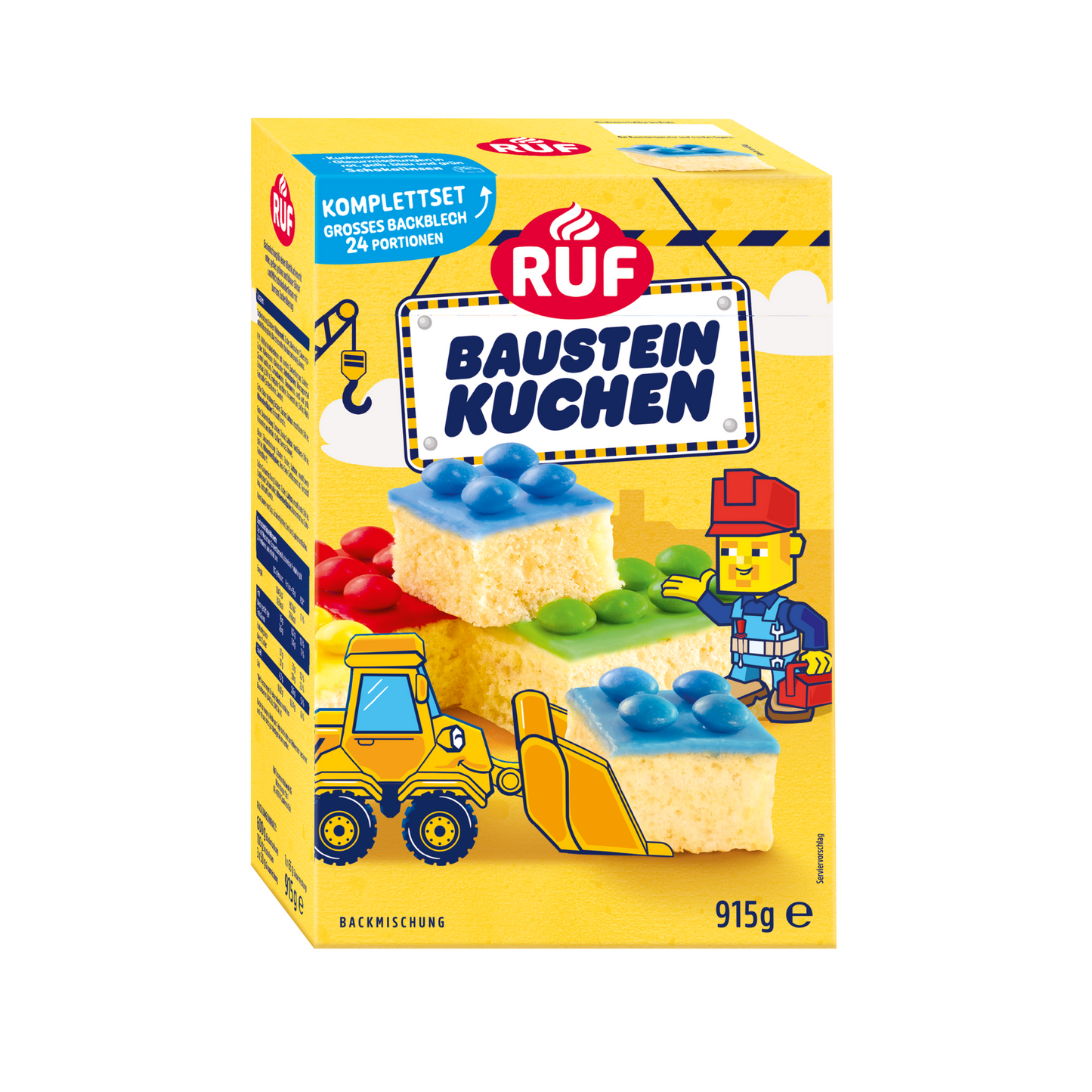 RUF Baustein Kuchen 915g