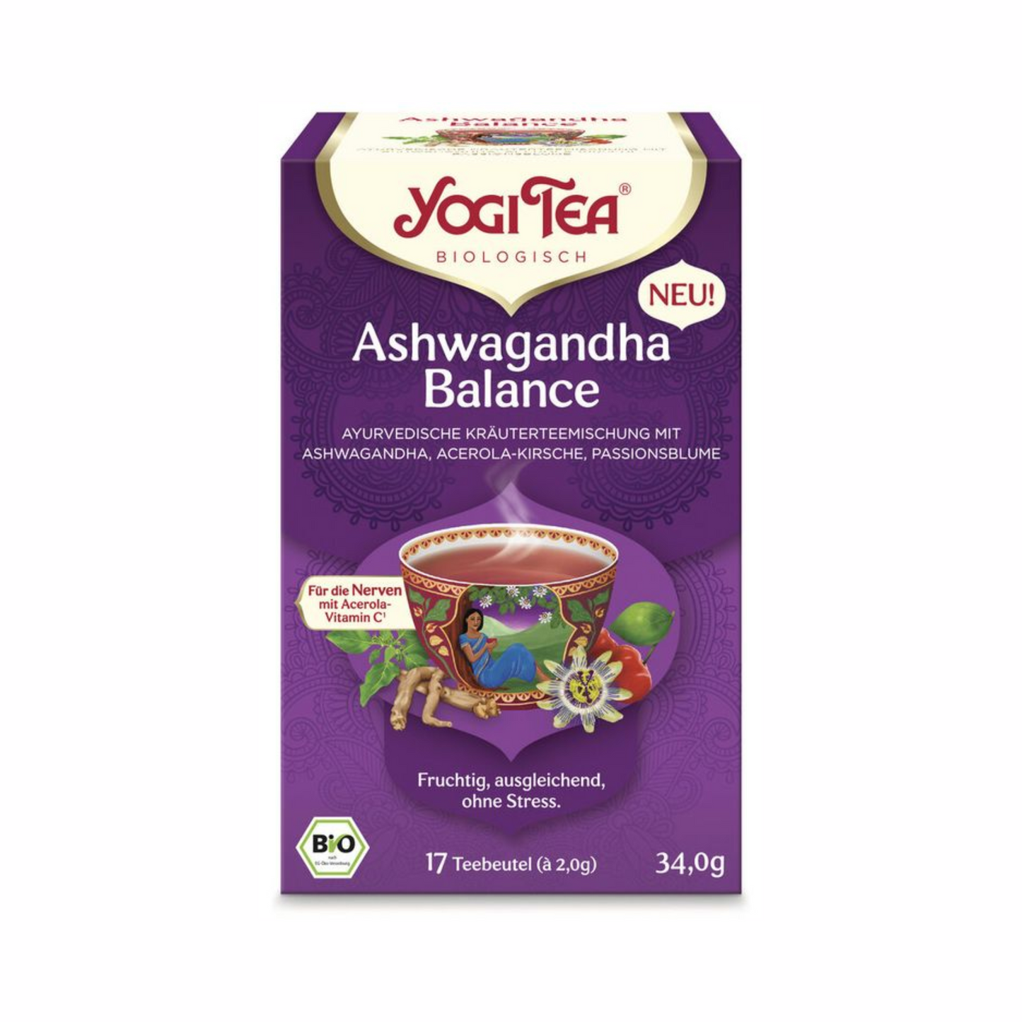 Bio Yogi Tea Ashwagandha Balance 17ST 34g