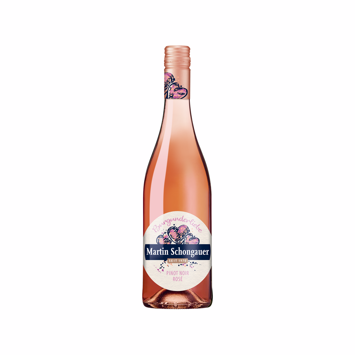 Martin Schongauer Burgunderliebe Pinot Noir Rose halbtrocken 0,75l