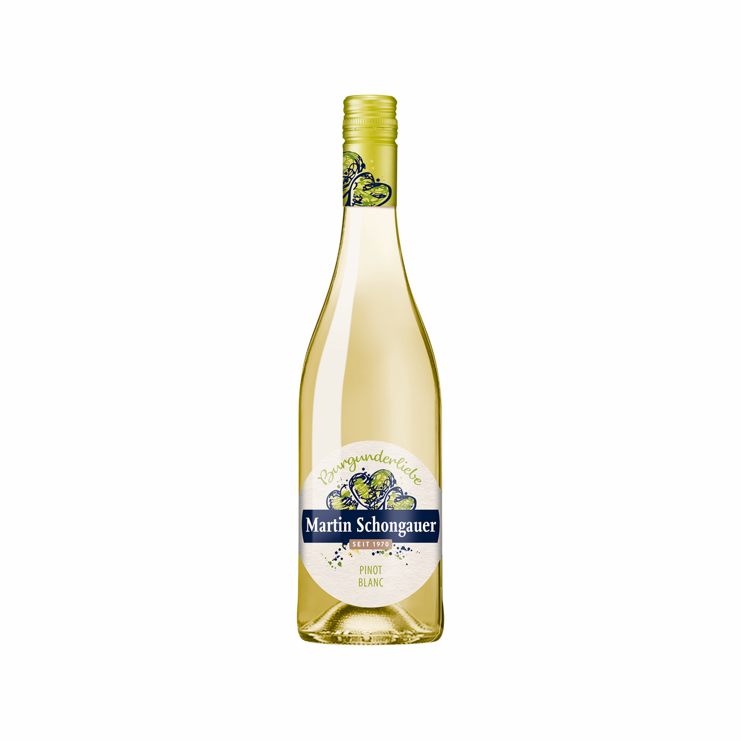 Martin Schongauer Burgunderliebe Pinot Blanc halbtrocken 0,75l